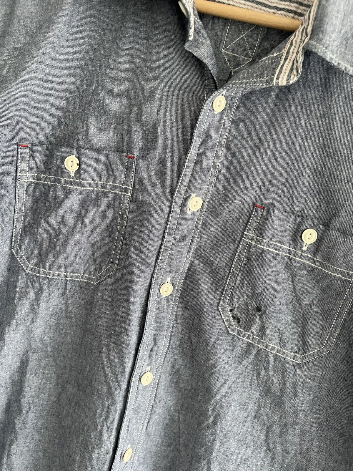 Other Gembony Chambray Shirt LS Size US L / EU 52-54 / 3 - 8 Thumbnail