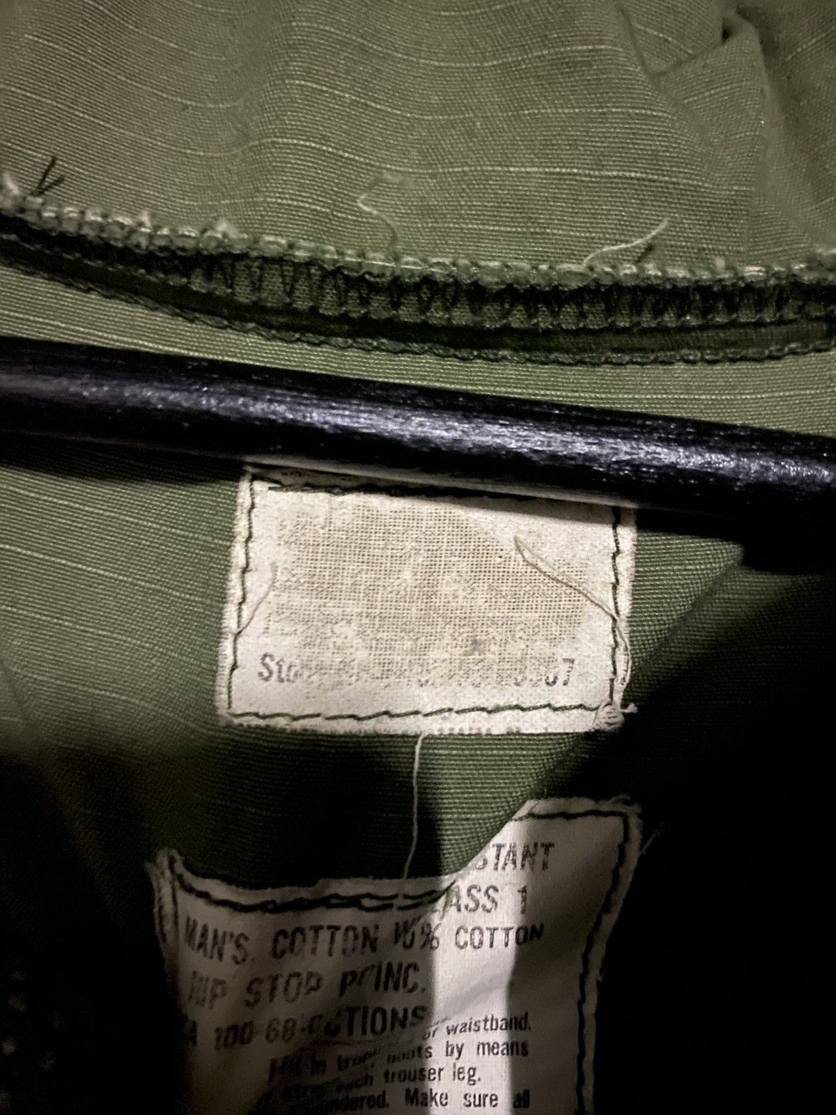 Vintage Vintage U.S. Army Anorak Smock Houston Military Wind Poplin Size US M / EU 48-50 / 2 - 7 Thumbnail