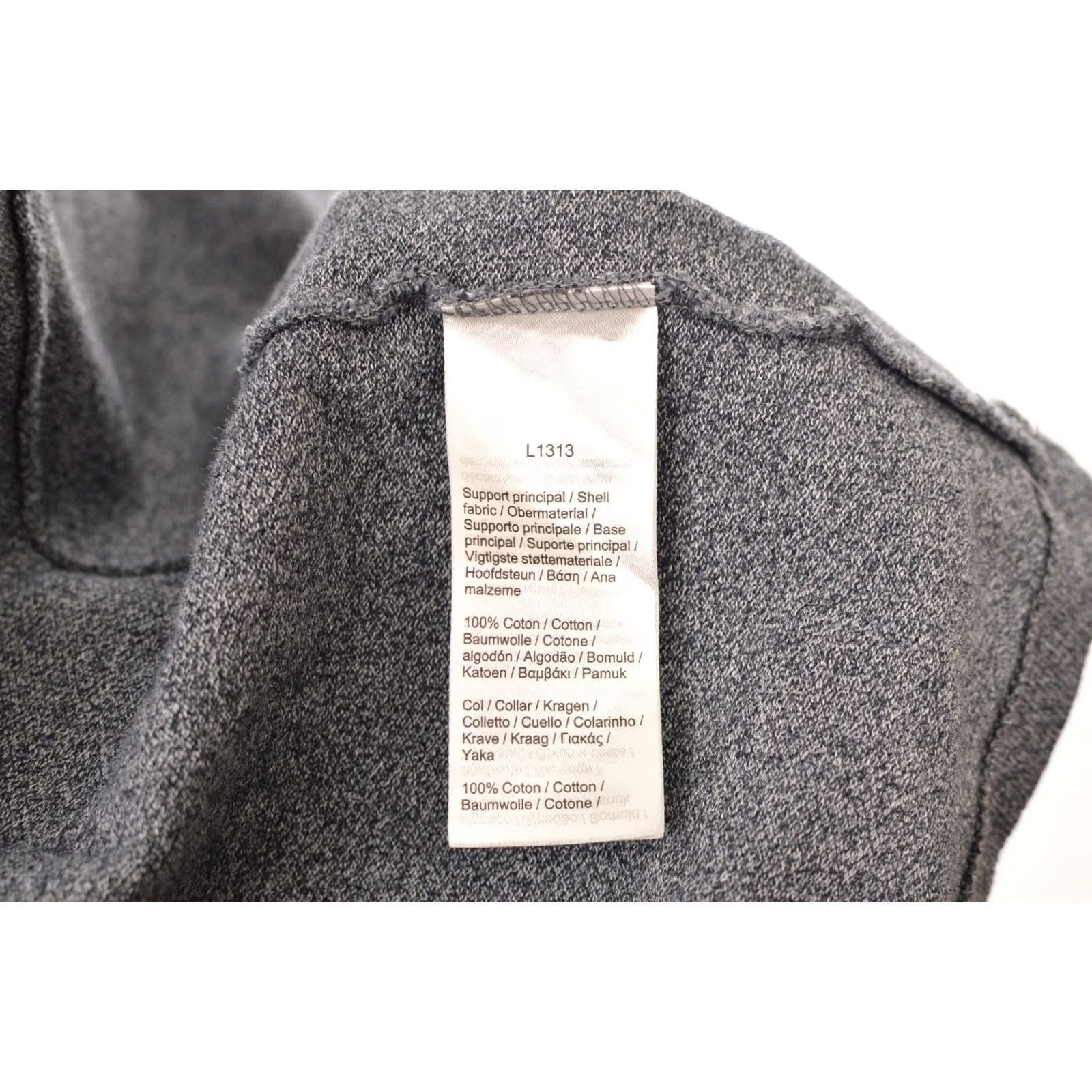 Lacoste DDP Lacoste L1313 Classic Fit Long Sleeve Polo Shirt XXL Gray/Blue Mens Shirt Regular Size 2XL Size US XXL / EU 58 / 5 - 6 Thumbnail
