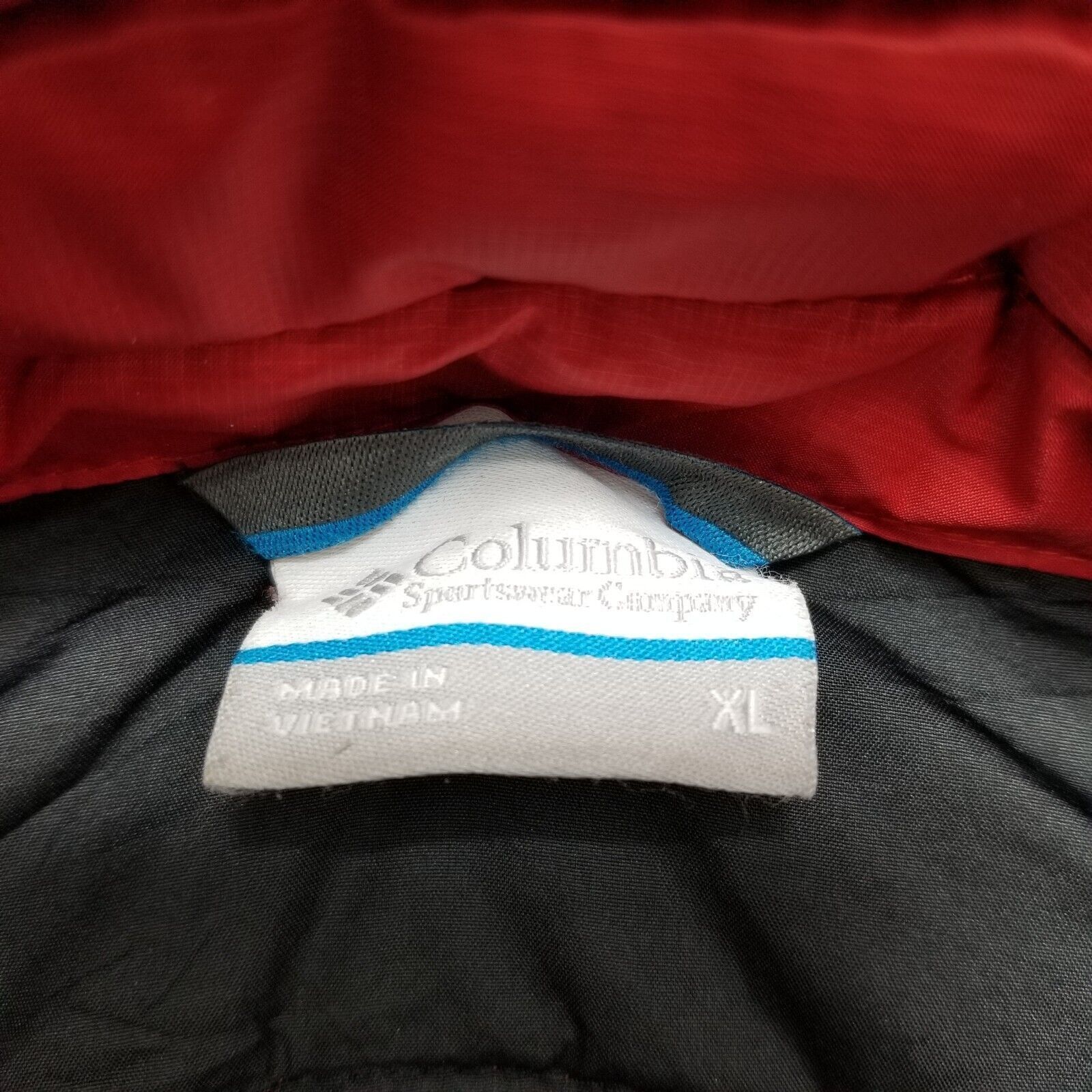 Columbia Columbia Puffer Jacket Womens XL Red Full Zip Lightweight Size XL / US 12-14 / IT 48-50 - 2 Thumbnail