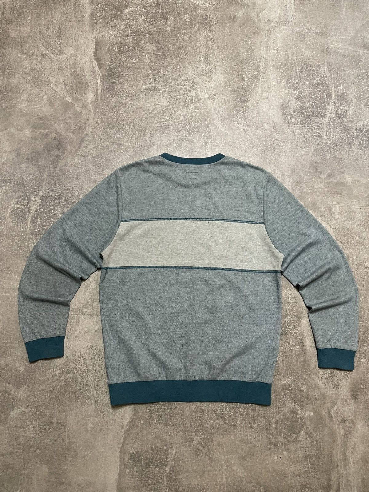 Supreme Supreme Tonal Stripe Logo Crewneck Light Sweater Size US M / EU 48-50 / 2 - 17 Thumbnail