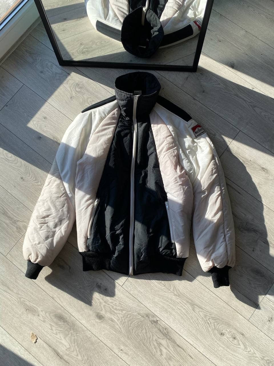 Vintage Marlboro Down Avantgarde Puffer Jacket Y2K