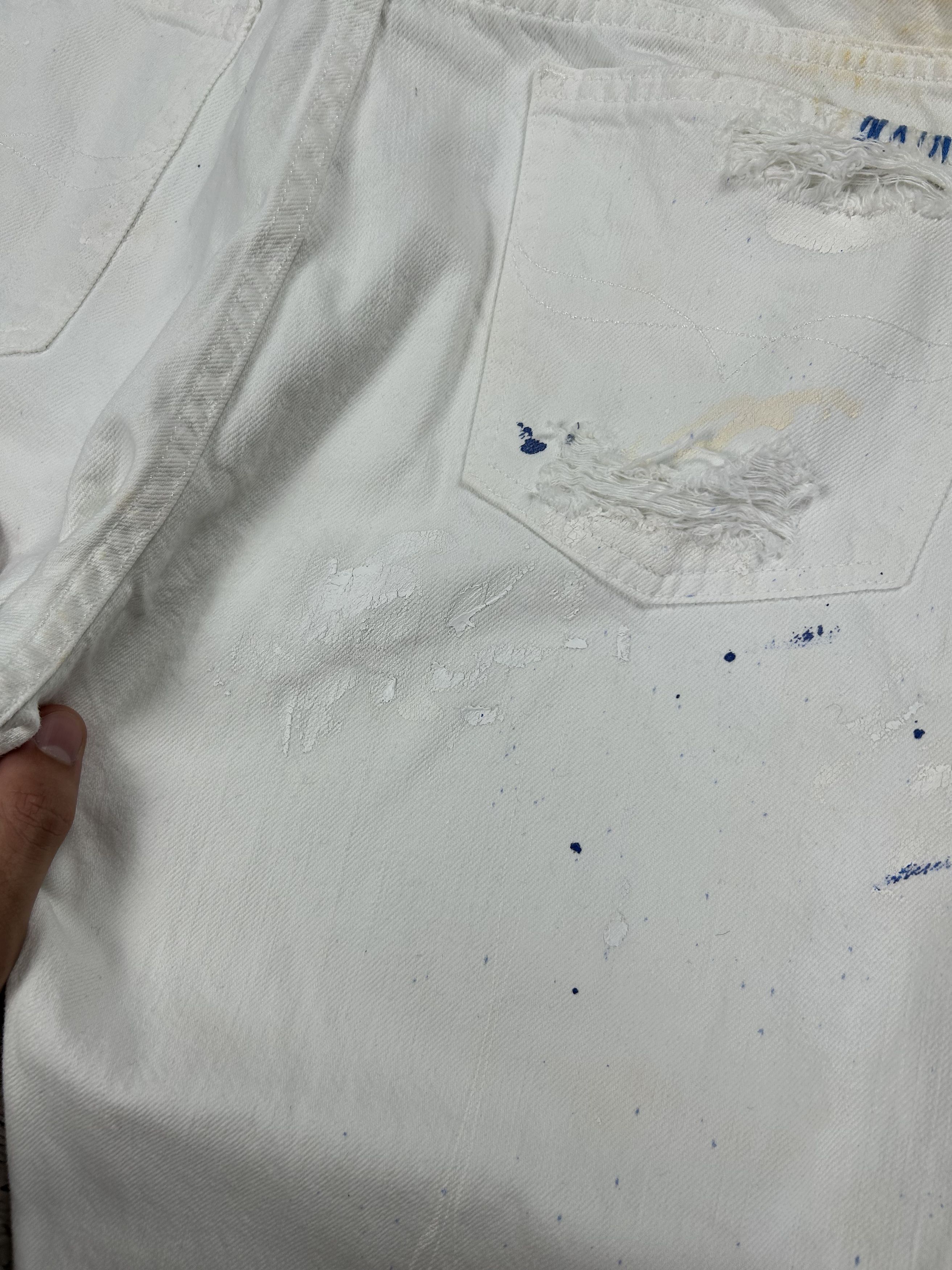 Ralph Lauren × Vintage Ralph Lauren Jeans Distressed denim Ripped Multicolour Size US 32 / EU 48 - 9 Thumbnail