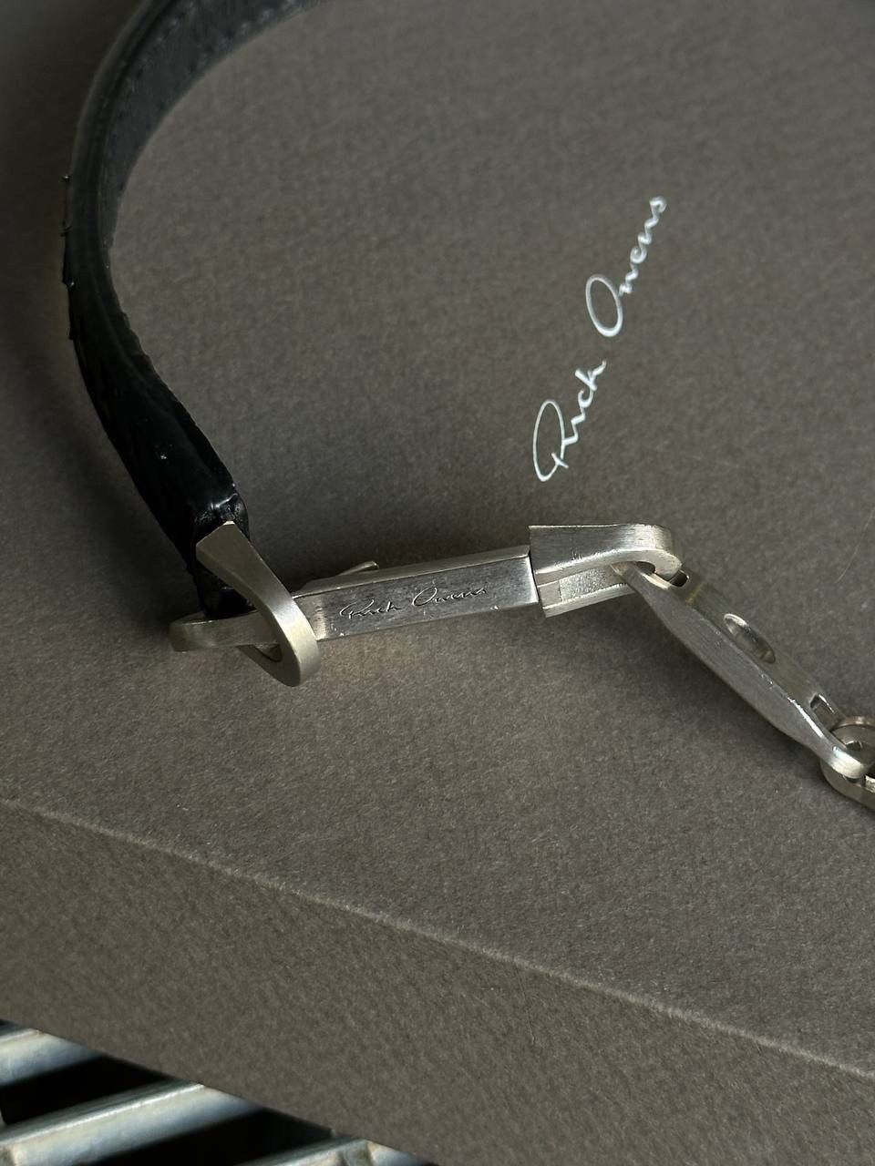 Rick Owens Rick Owens Luxor F/W23 Chain Choker Size ONE SIZE - 5 Thumbnail