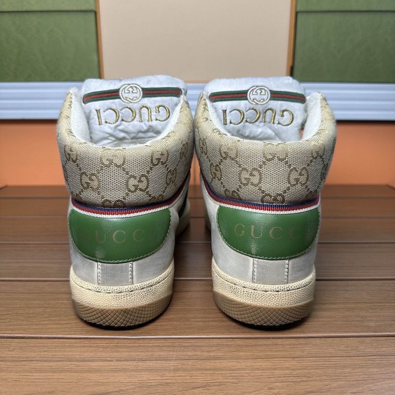 Gucci Gucci Screener Vintage Sneakers for Men - Size US 8.5 / EU 41-42 - 2 Thumbnail