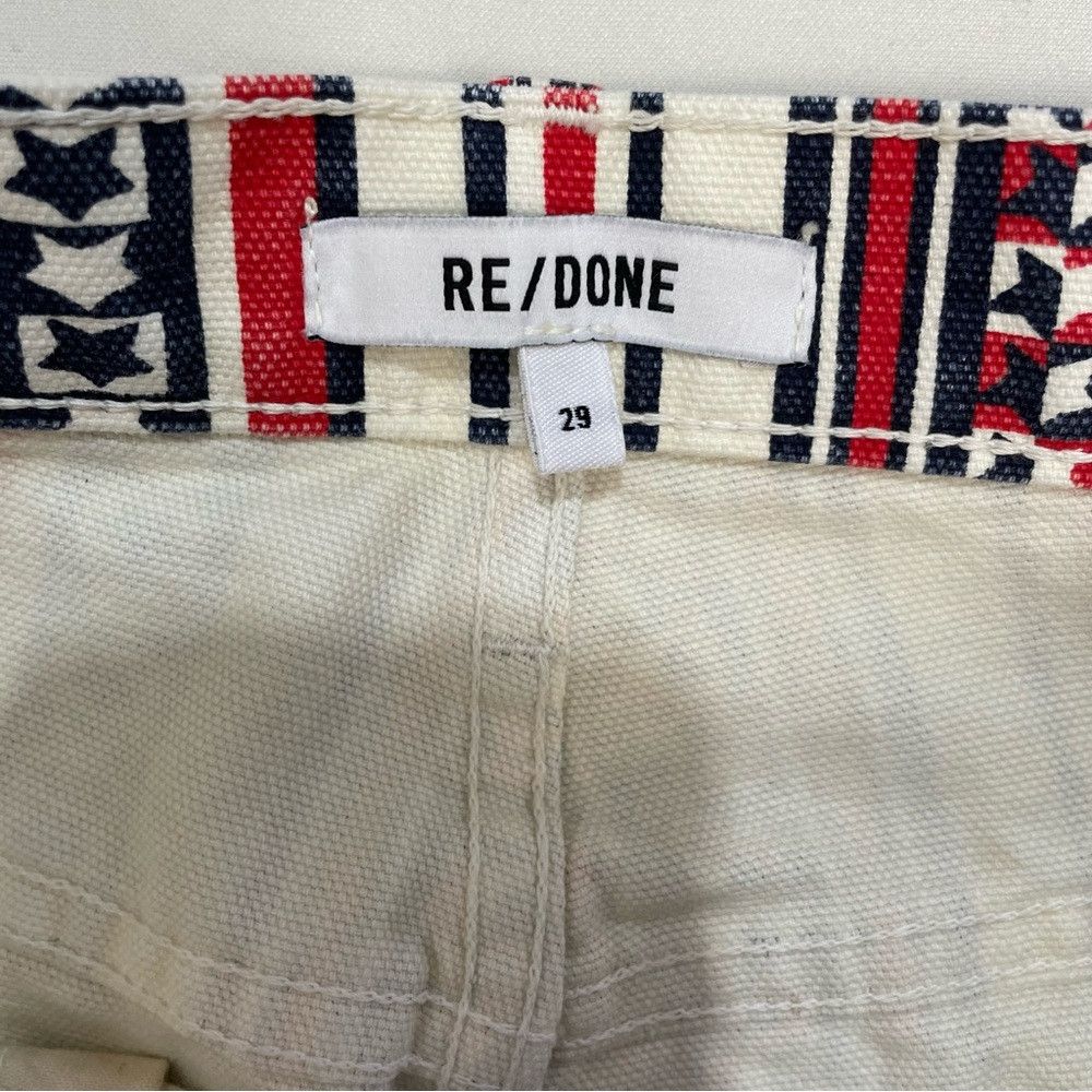 RE/DONE NWT New $395 Re/Done Ford 70s Bootcut High Rise Waist Star Size 29" - 7 Thumbnail