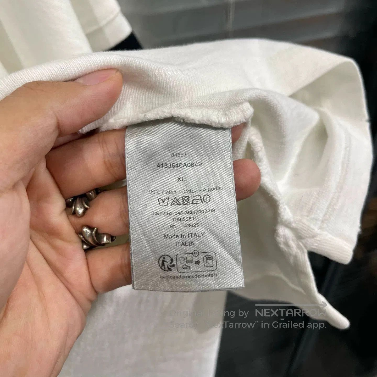 Dior Graphic Short Sleeve T. Size US XL / EU 56 / 4 - 6 Thumbnail