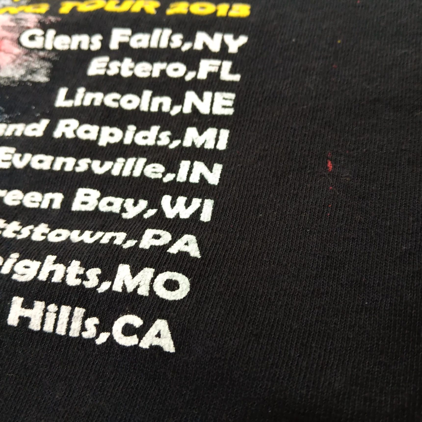 Vintage Reo Speedwagon Styx Ted Nugent Tour Shirt 2XL Midwest Rock n Roll Bands 2013 Size US XXL / EU 58 / 5 - 6 Thumbnail