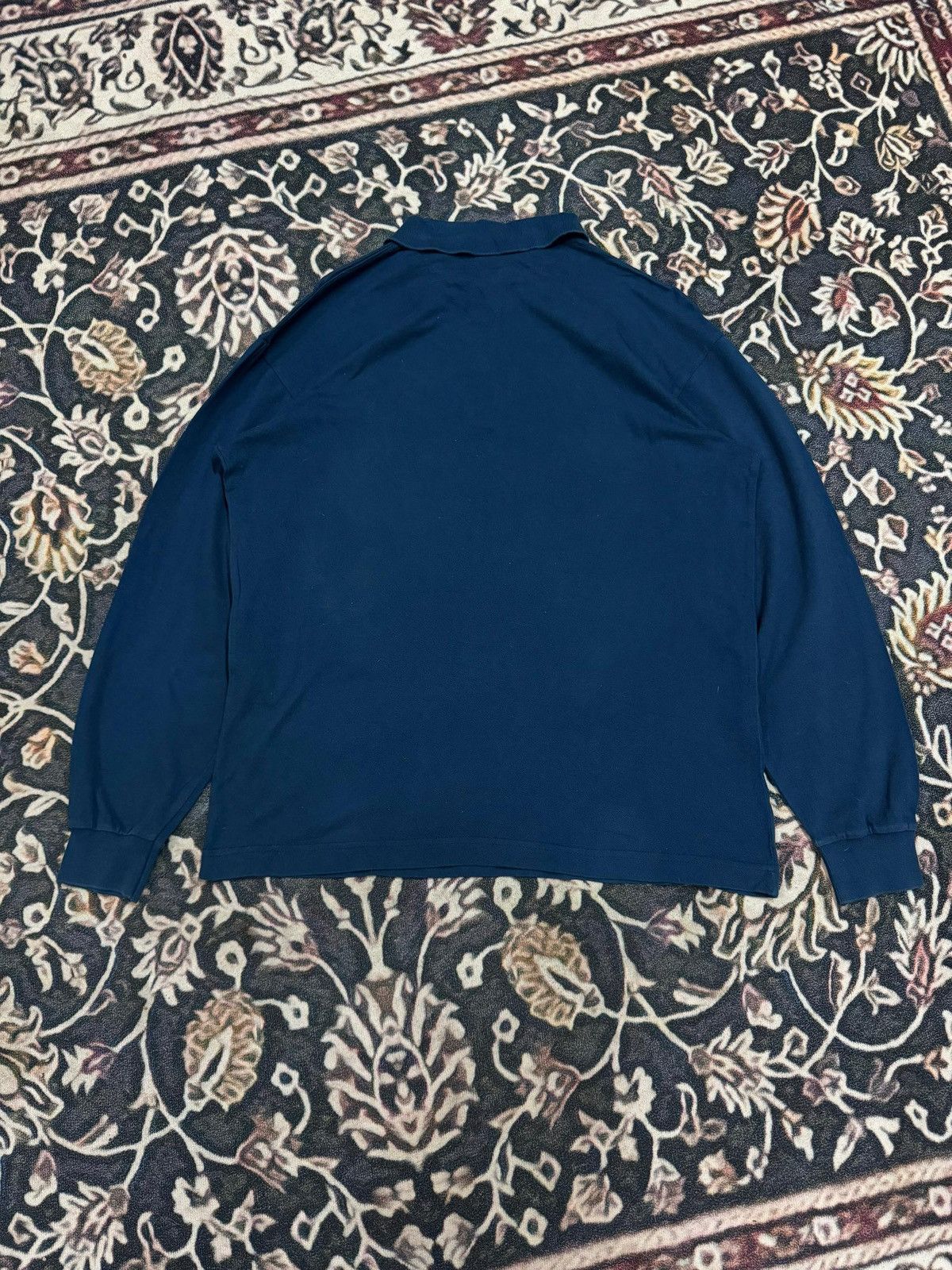 Yves Saint Laurent Vintage 90s Yves Saint Laurent Long Sleeve Polo Shirt Italy Size US S / EU 44-46 / 1 - 7 Thumbnail