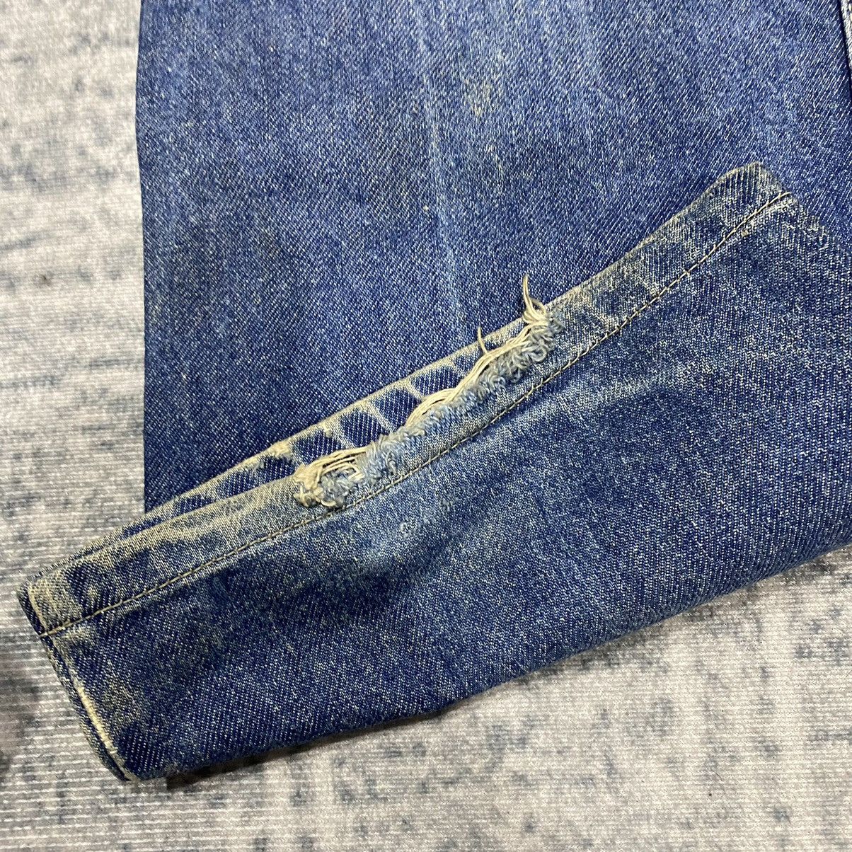 Calvin Klein × Vintage Sick☠️ CK Vintage Straight Cut Jeans 80s Mud Wash Dirty Size US 32 / EU 48 - 8 Thumbnail