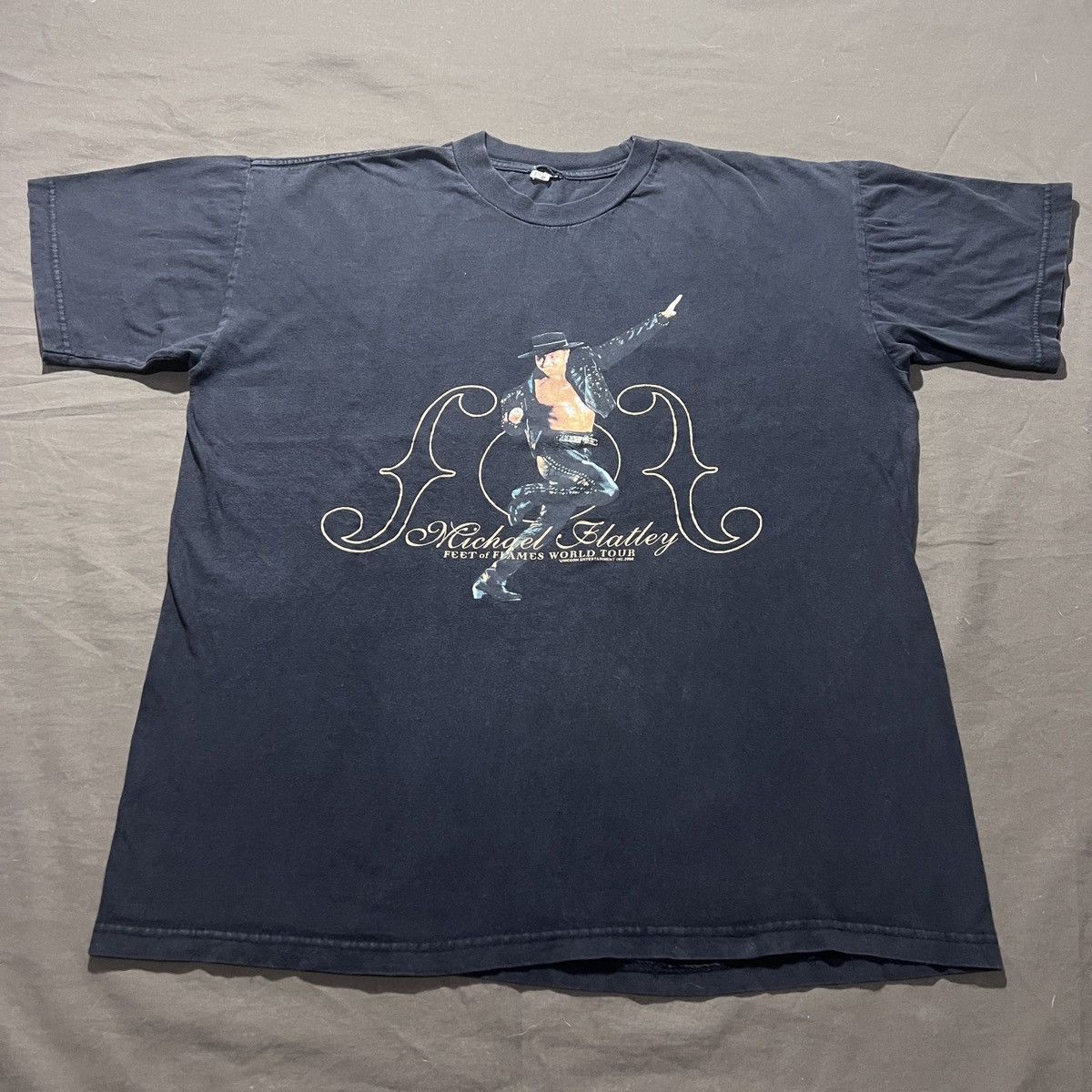 Vintage Vintage Michael Flatley Feet Of Flames World Tour Size US L / EU 52-54 / 3 - 2 Thumbnail