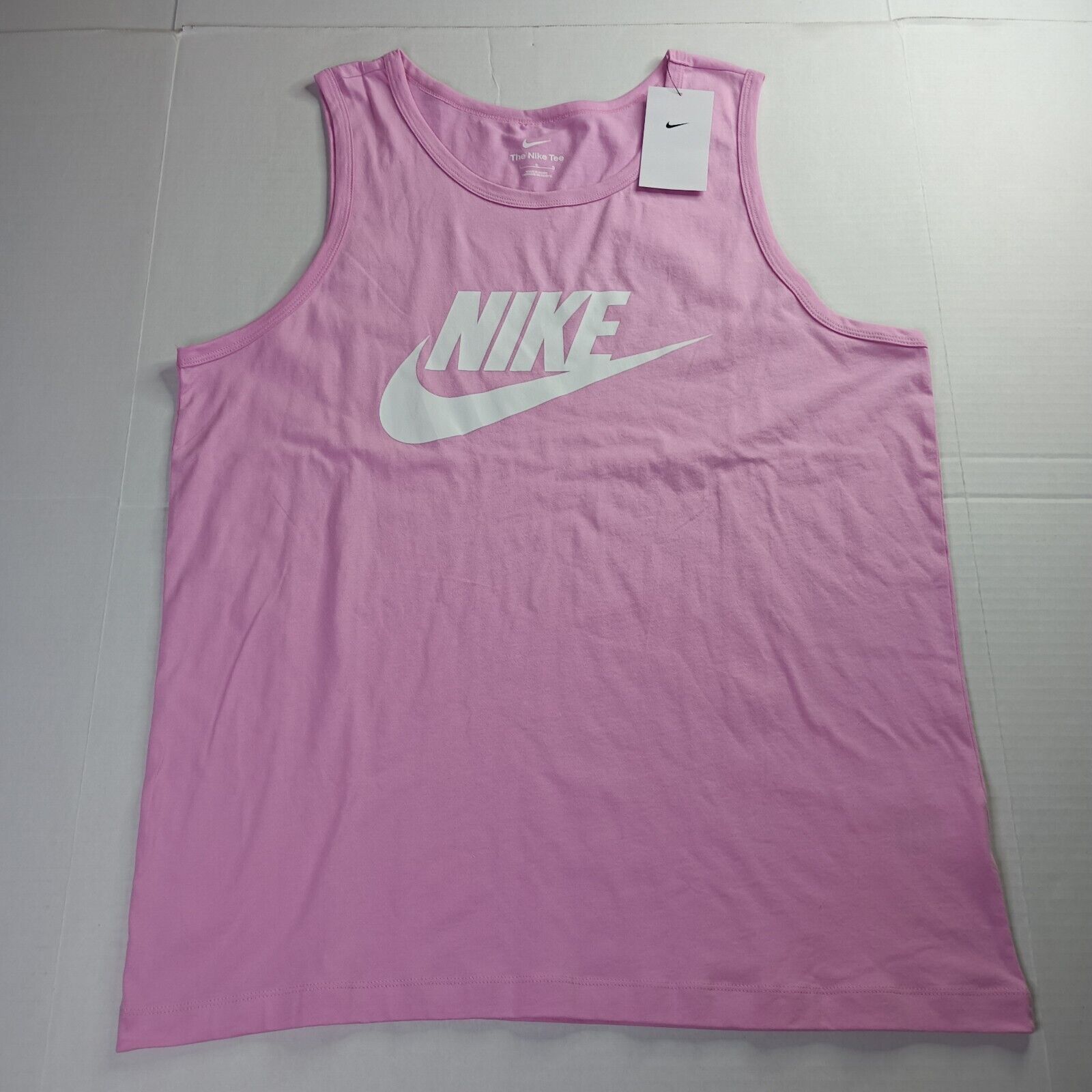 Nike Nike Sportswear Icon Futura Tank Top Men’s L AR4991-621 Pink Size US L / EU 52-54 / 3 - 1 Thumbnail