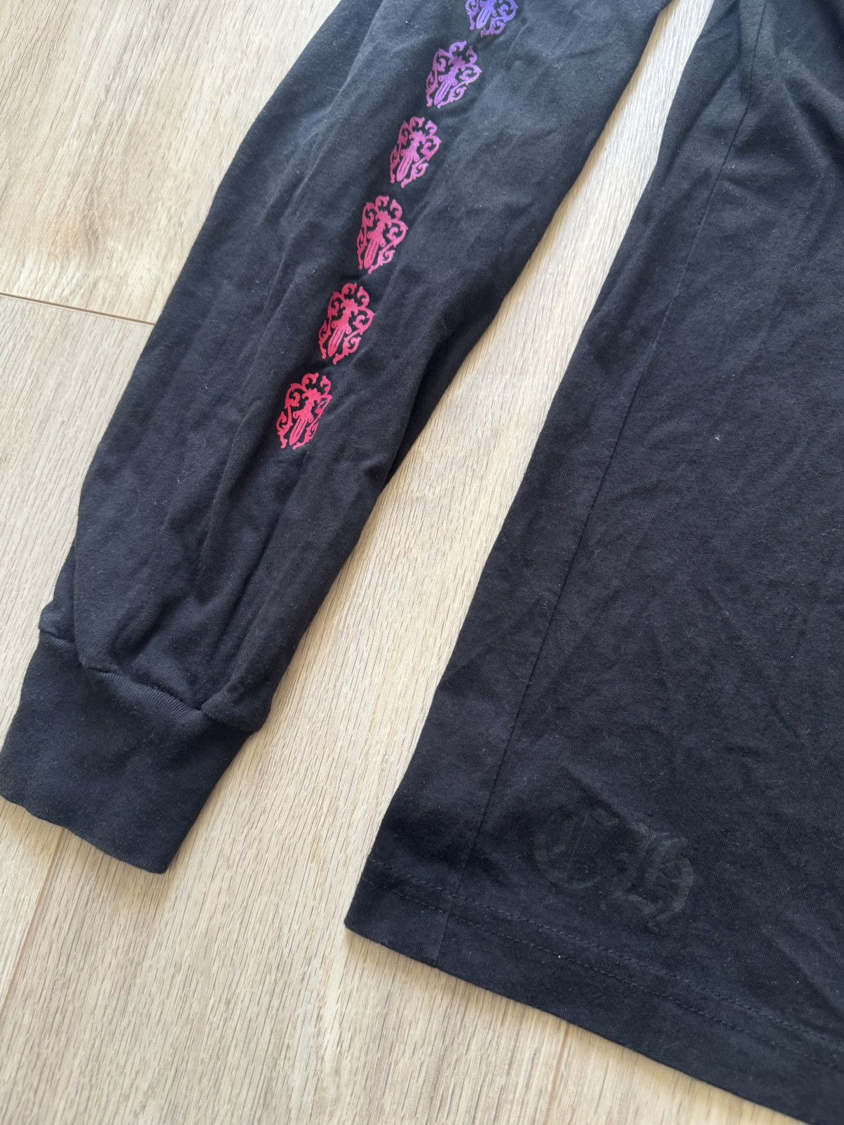 Chrome Hearts Chrome Hearts Color Gradient Sword Long Sleeve Tee Size L Size US L / EU 52-54 / 3 - 6 Thumbnail