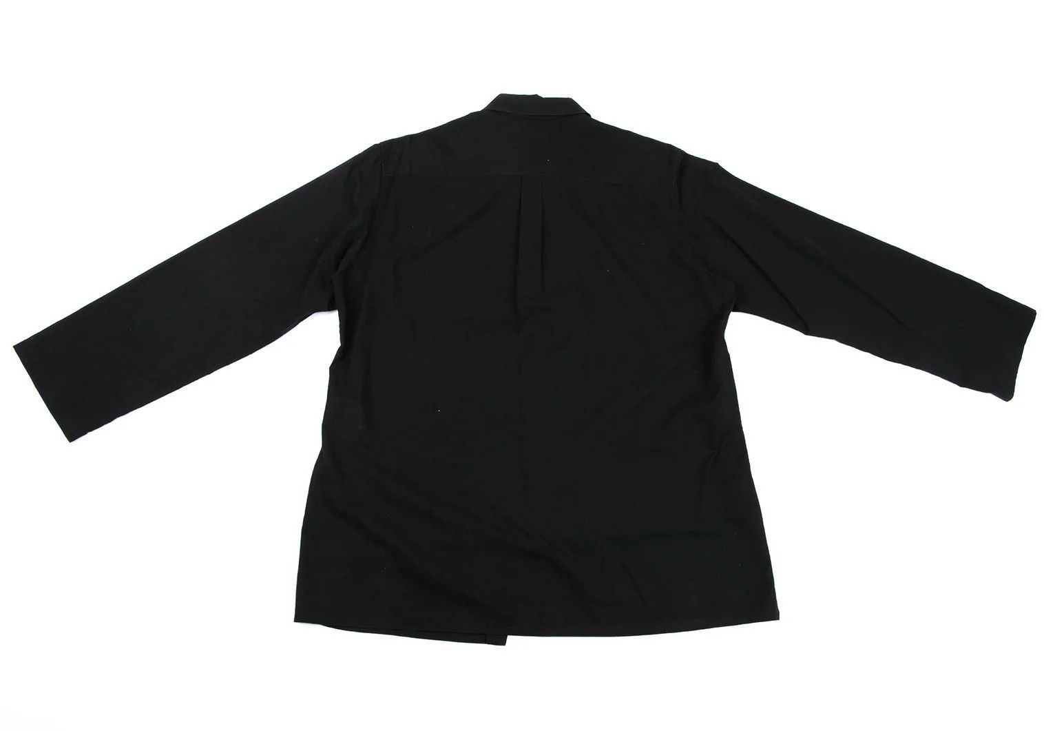 Yohji Yamamoto Yohji Yamamoto Cotton Linen Half Layered Shirt Size US L / EU 52-54 / 3 - 13 Thumbnail