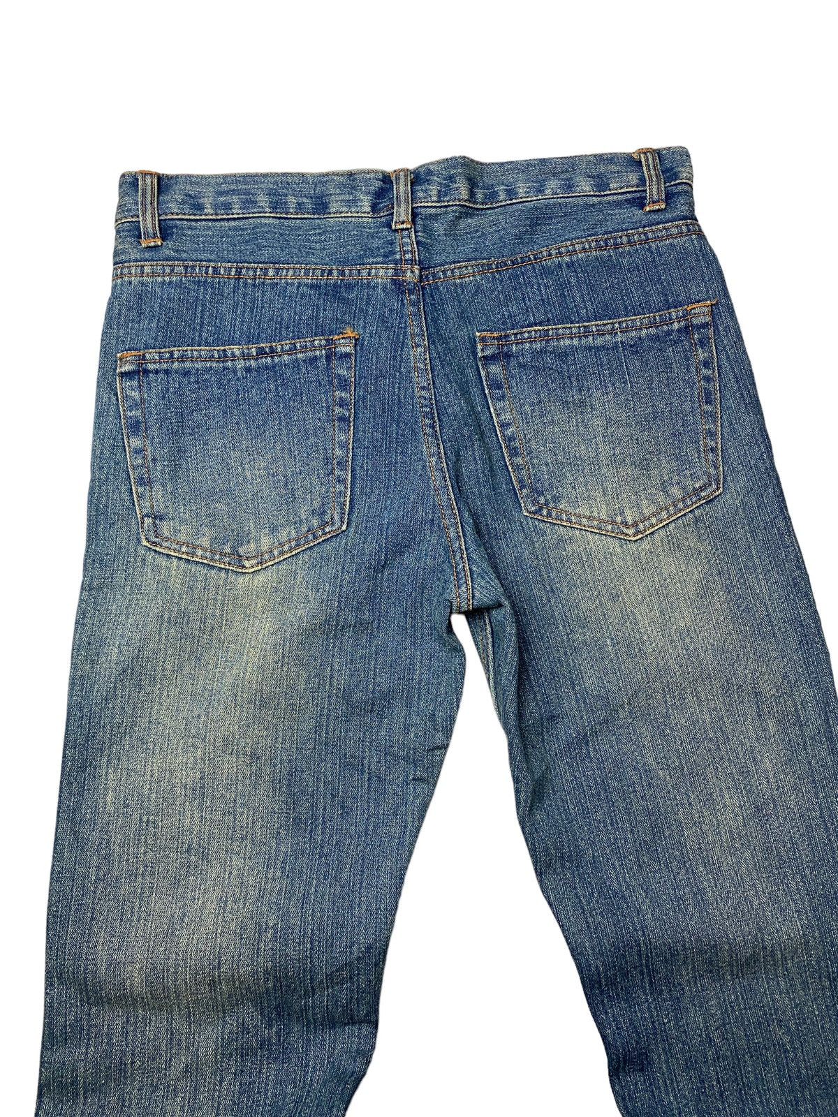 If Six Was Nine 2000's Nylaus Mudwash Sewn Bootcut Jeans Size US 31 - 5 Thumbnail