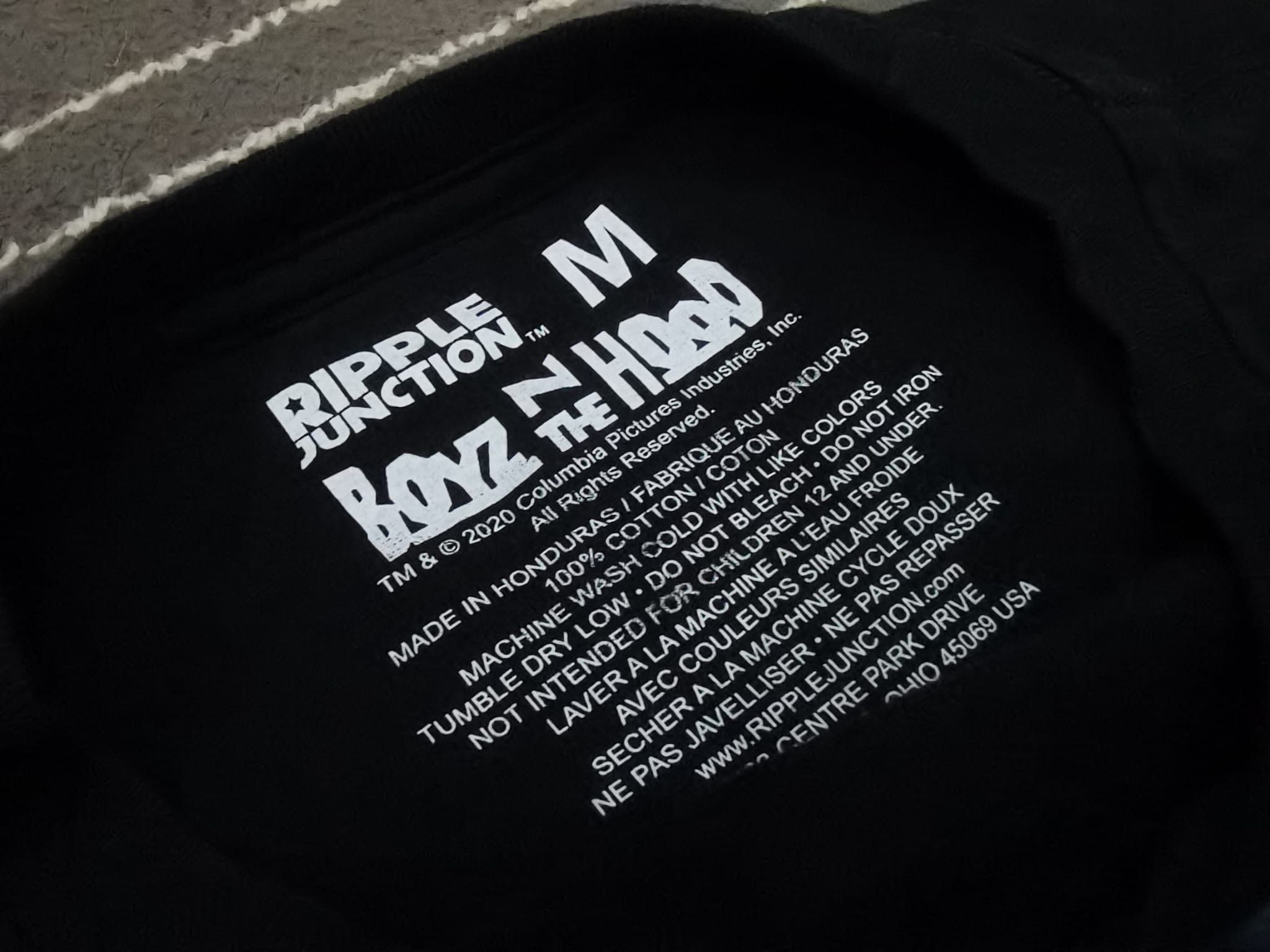 Rap Tees Boyz N the Hood by ripple junction XS 2200 Size US XS / EU 42 / 0 - 3 Thumbnail