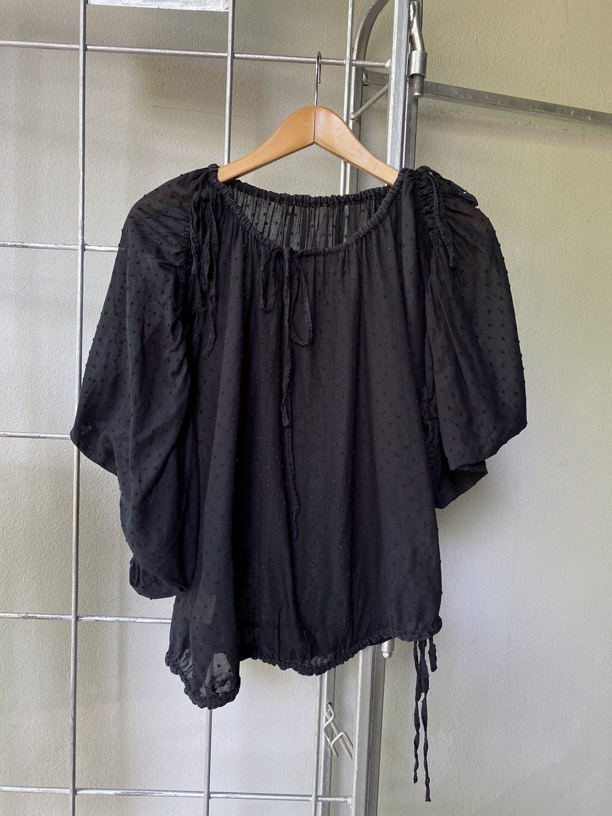Tsumori Chisato TSUMORI CHISATO black blouse Size ONE SIZE - 1 Thumbnail