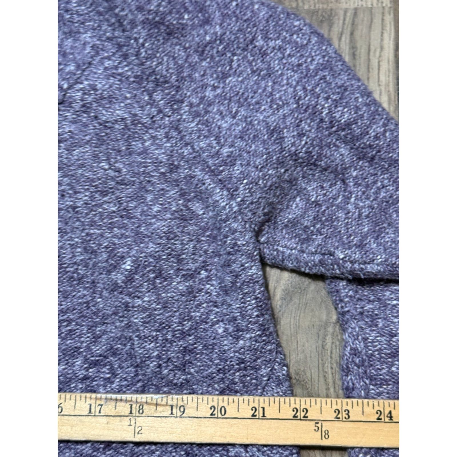 Vintage Ruff Hewn Sweater Womens Plus 2X Purple Turtleneck Pullover Cable-Knit Shirt? Size XXL / US 16-18 / IT 52-54 - 7 Thumbnail