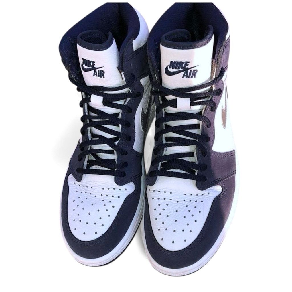 Jordan Brand Nike Air Jordan Retro 1 High COJP Midnight Navy Size 9 Size US 8 / EU 41 - 3 Thumbnail