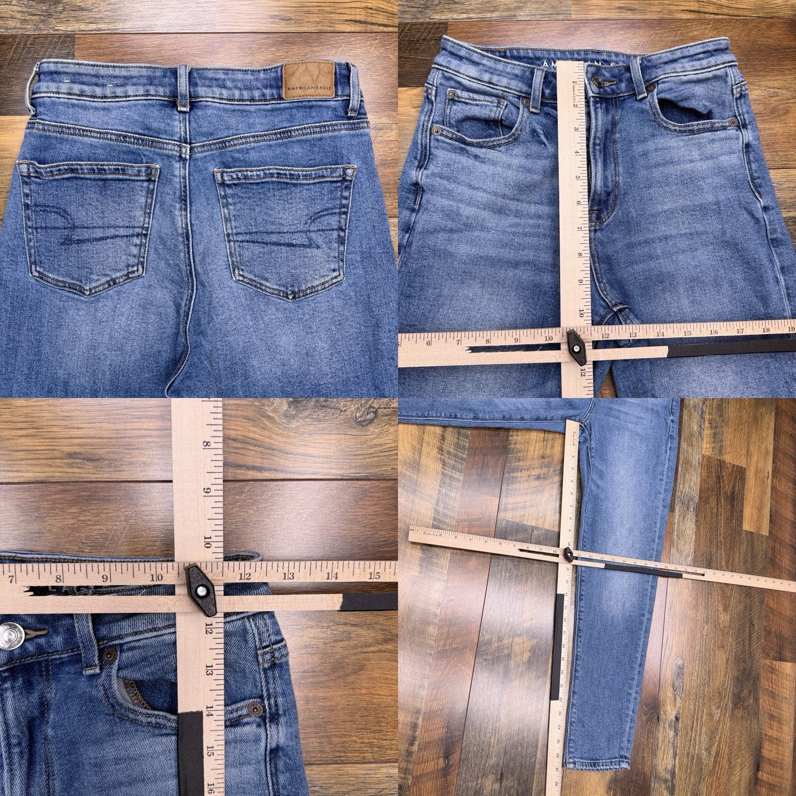 American Eagle Outfitters VINTAGE no - (removed) Size 25" / US 0 / IT 36 - 8 Thumbnail