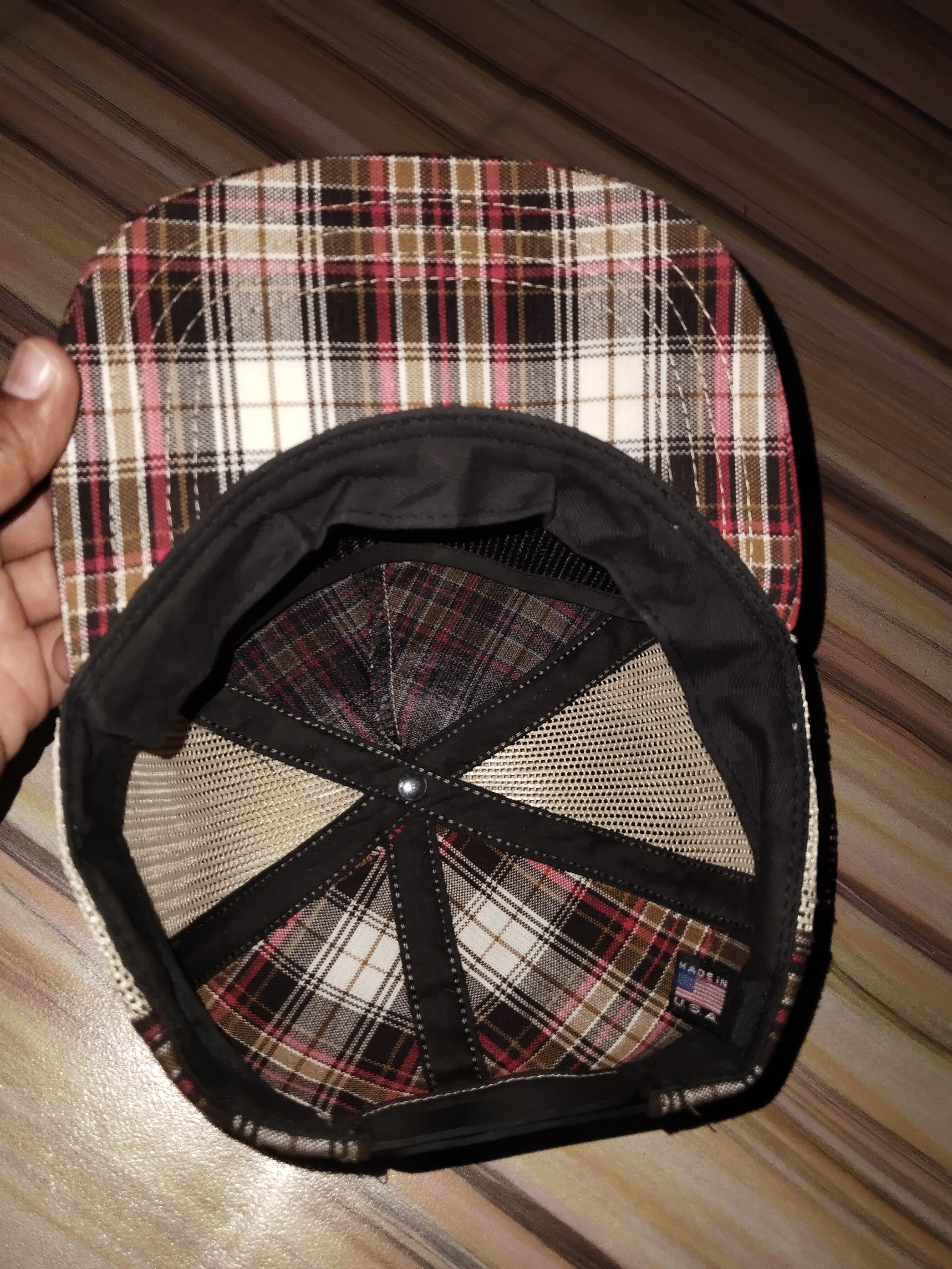 Xlarge X-LARGE Checker board Half Trucker Size ONE SIZE - 5 Thumbnail