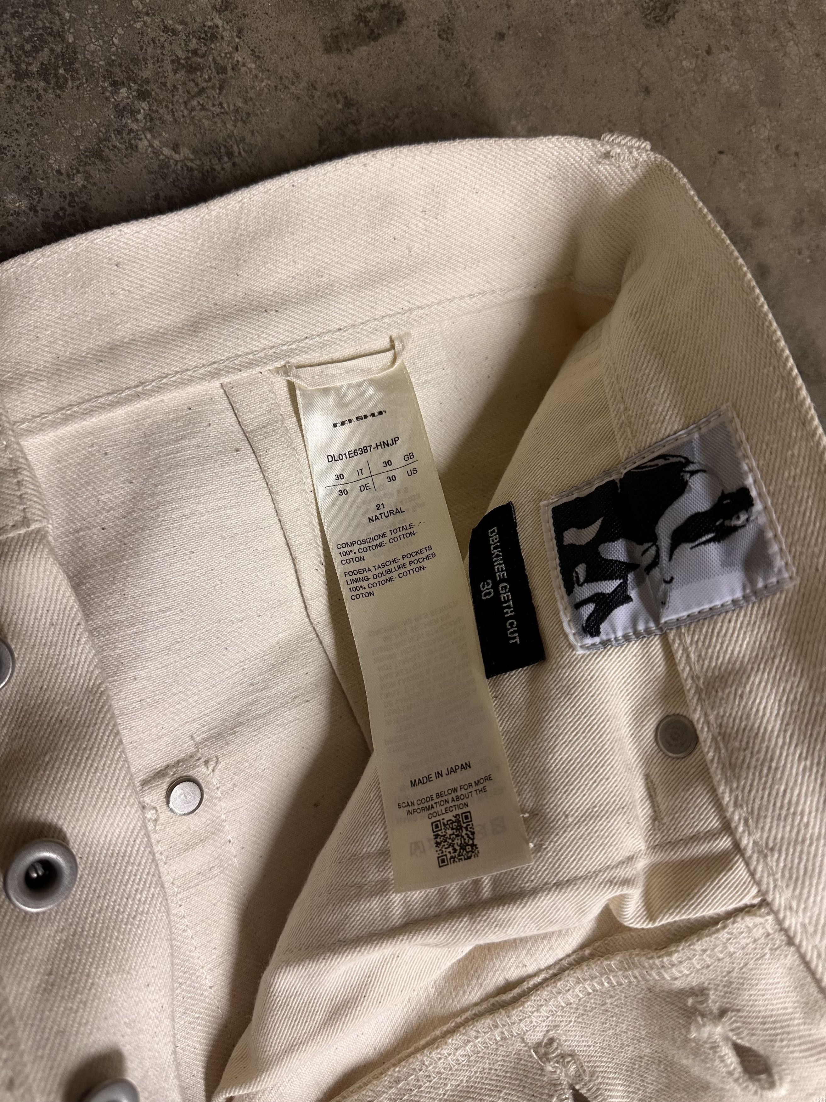 Rick Owens Rick Owens 16oz MIJ Geth Double Knee Baggy Jeans Size US 30 / EU 46 - 7 Thumbnail