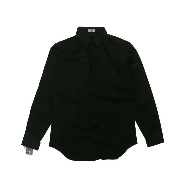 Dior Dior Dior Embroidered Black Long Sleeve Shirt 0079-2507 Size US M / EU 48-50 / 2 - 1 Thumbnail