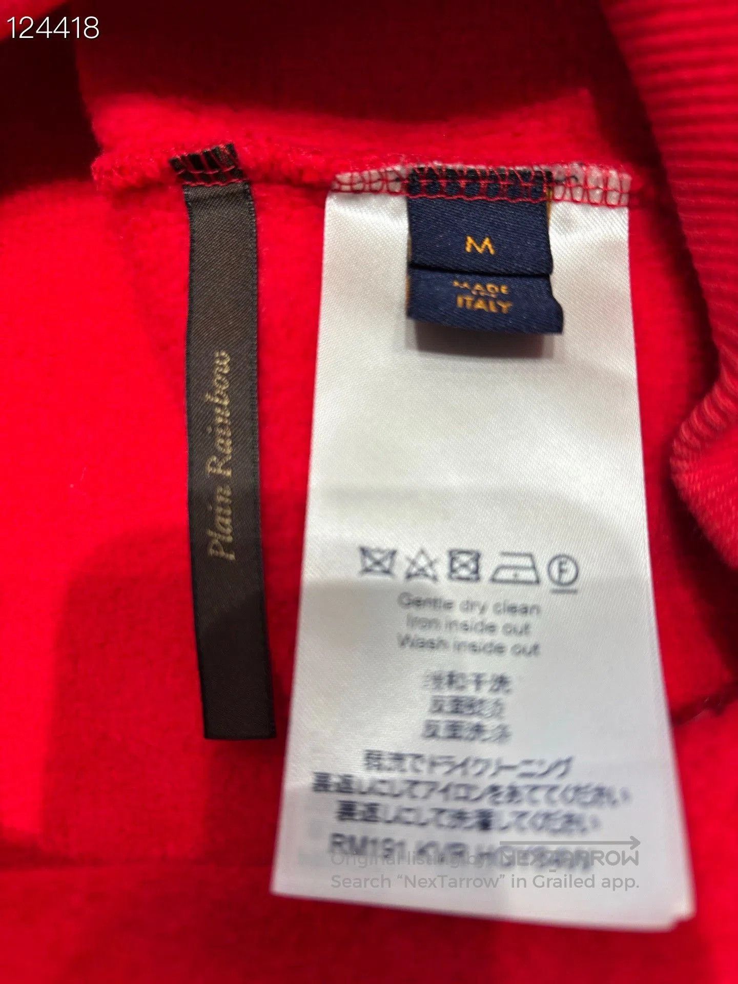 Louis Vuitton Limited Embroidered Fleece Lined Crewneck. Size US M / EU 48-50 / 2 - 6 Thumbnail