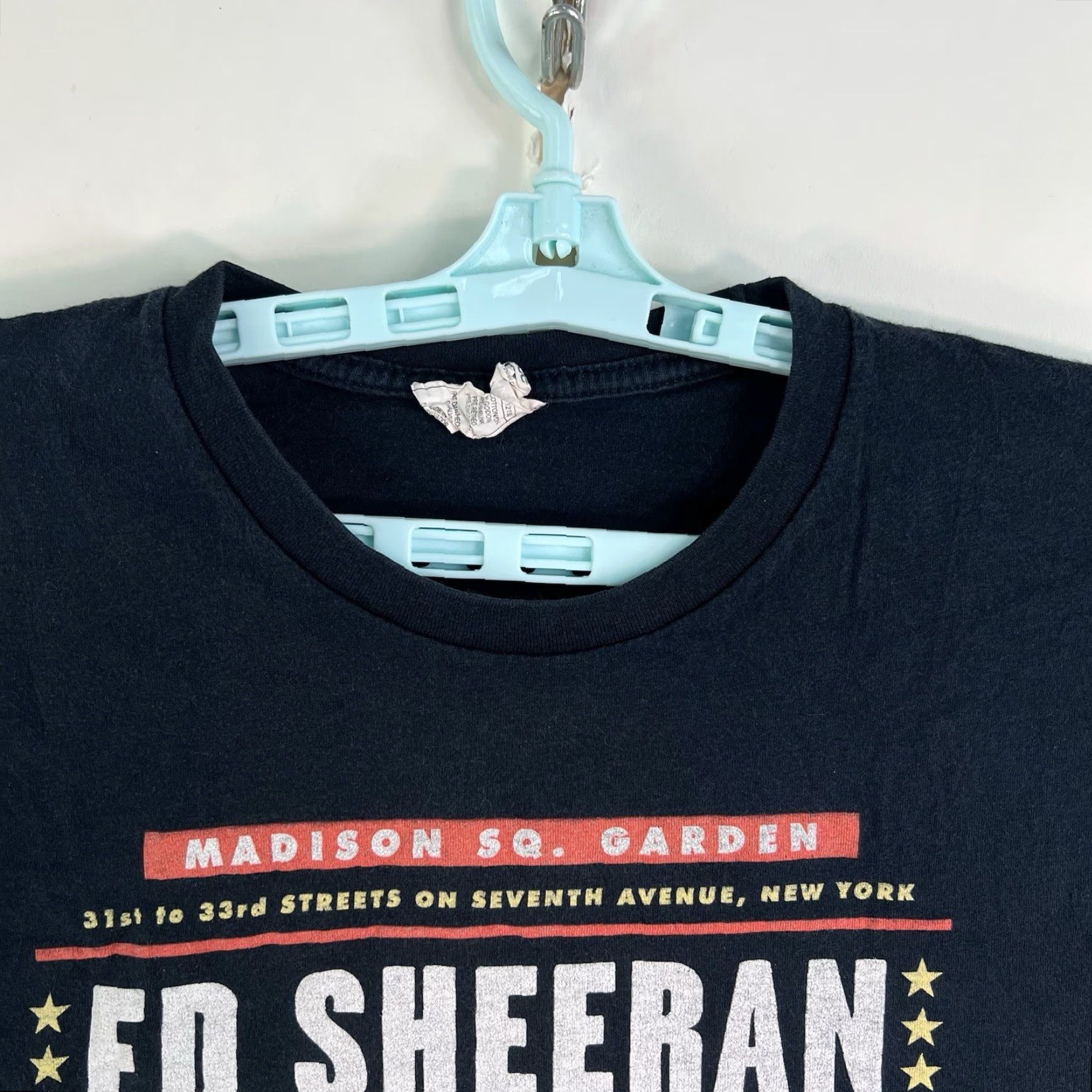 Starter Ed Sheeran Startee T-Shirt Adult L Black Logo Graphic Print 2007 Concert Rock Music Band Theme Mens Size US L / EU 52-54 / 3 - 3 Thumbnail