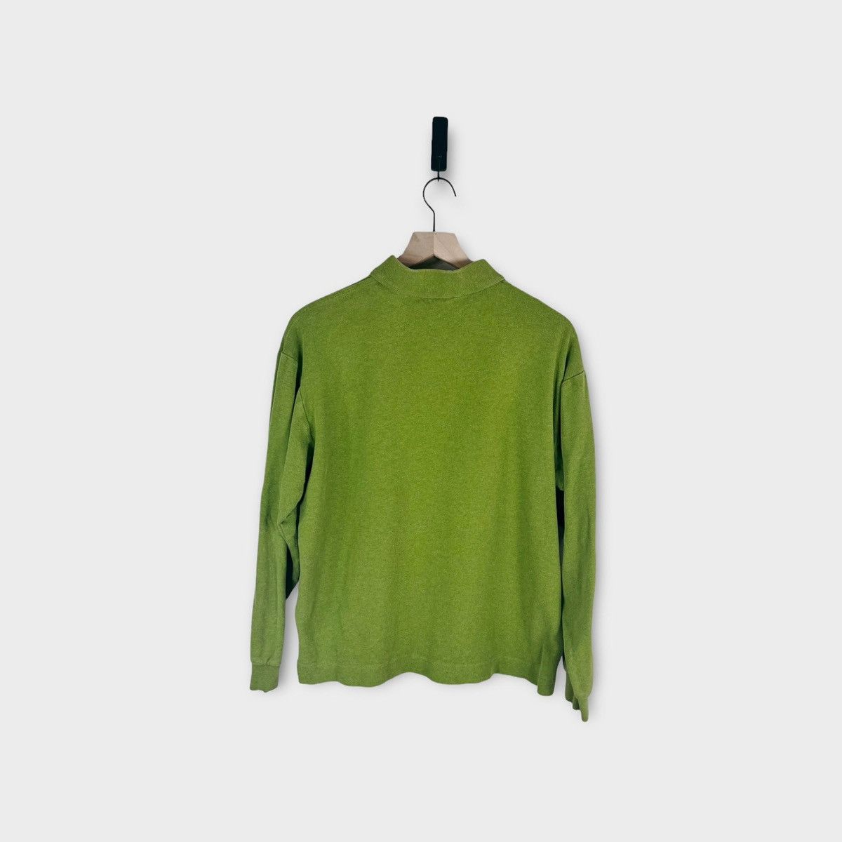 Nautica × Vintage Vintage Late 90's Nautica Long Sleeve Polo Shirt Size US M / EU 48-50 / 2 - 2 Thumbnail