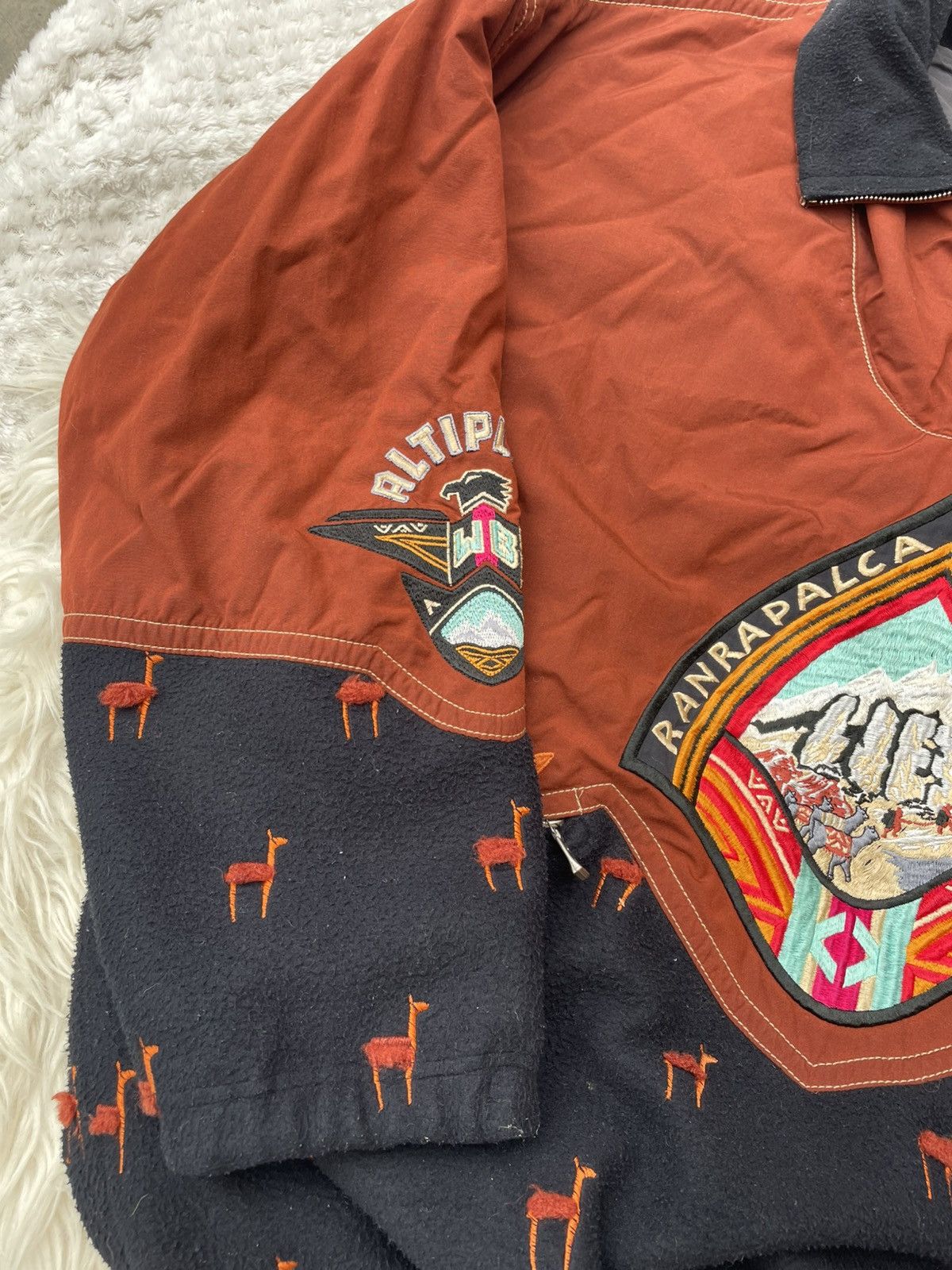 Bogner Vintage Bogner Jacket with Embroidered Alpacas Size US L / EU 52-54 / 3 - 4 Thumbnail