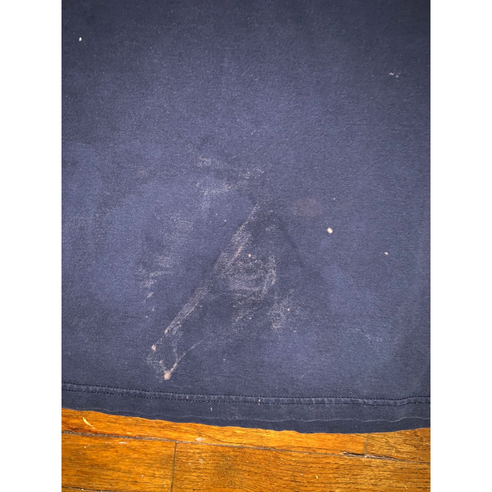 Hurley Vtg Y2K Hurley Cut Off Shirt Navy Blue Thrashed XL Size US XL / EU 56 / 4 - 4 Thumbnail