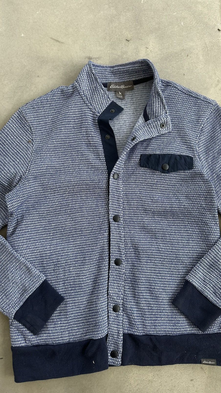 Eddie Bauer × Vintage EDDIE BAUER MESH BUTTON OUTERWEAR Size US L / EU 52-54 / 3 - 2 Thumbnail