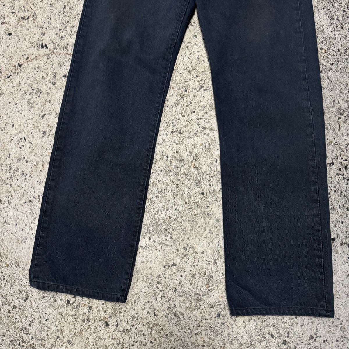Levi's Vintage Levi’s 501 Dark Blue Denim Jeans ERD Grunge Chrome Size US 34 / EU 50 - 8 Thumbnail