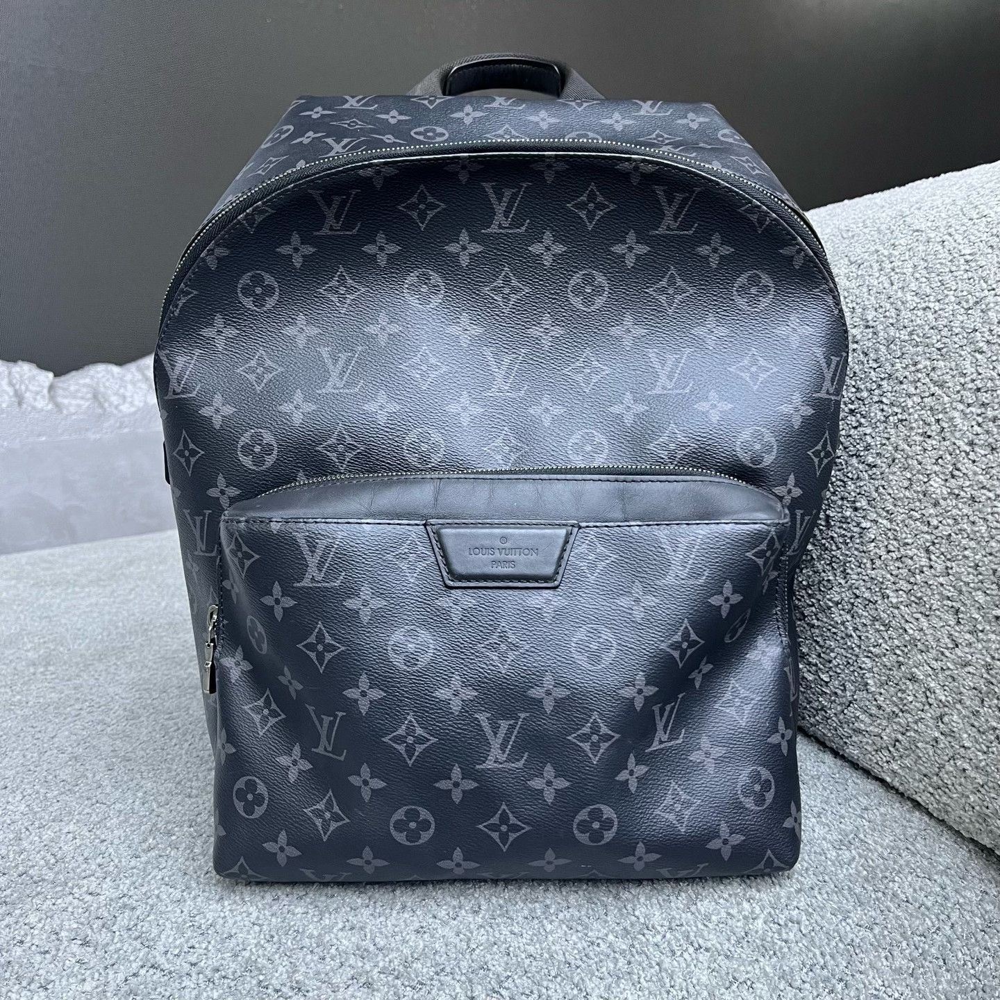 Louis Vuitton Louis Vuitton Leather Black Bag one size Men Size ONE SIZE - 1 Thumbnail