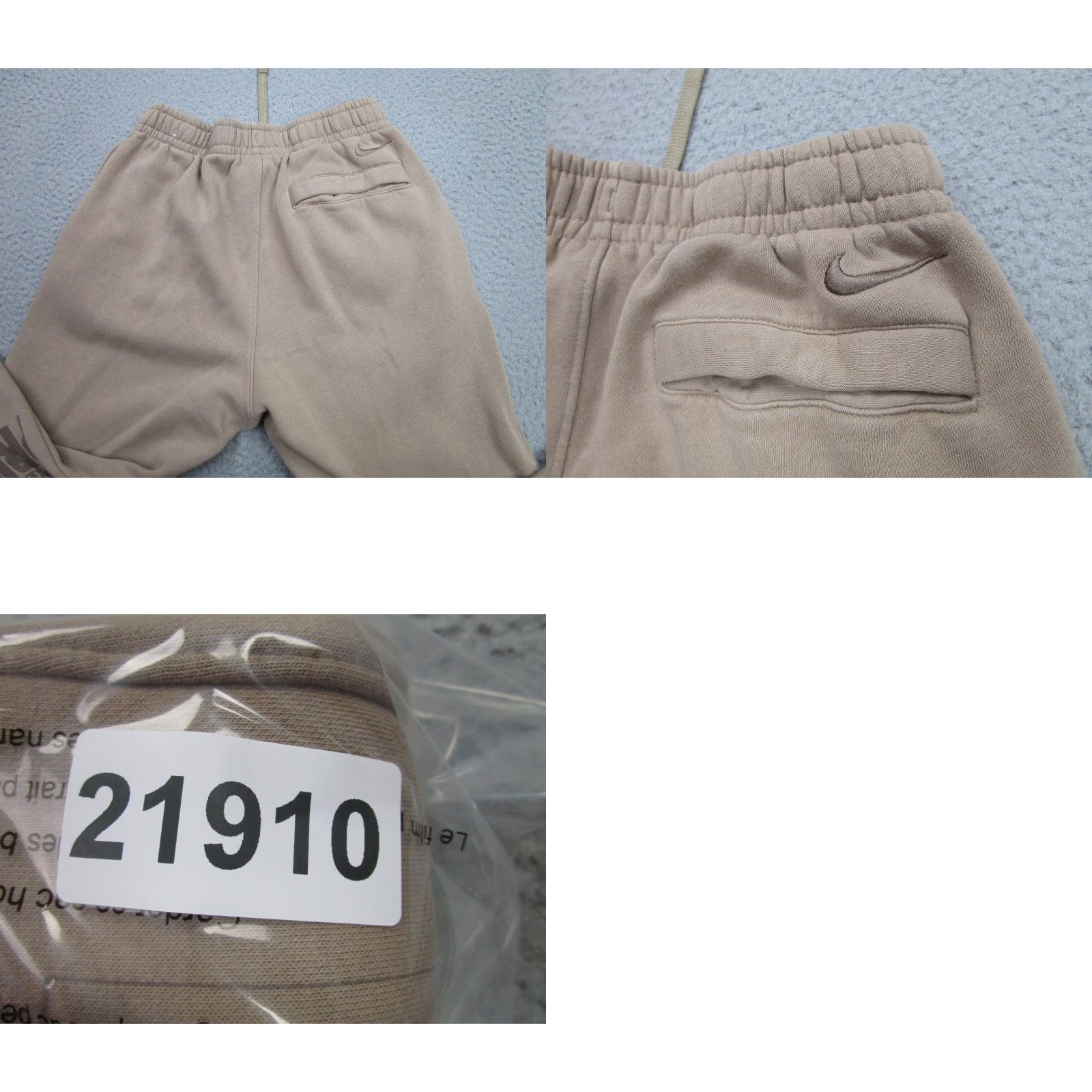 Nike Nike Pants Mens Small Tan Open Air Performance Fleece Sweatpants Joggers Graphic Size US 29 - 10 Thumbnail