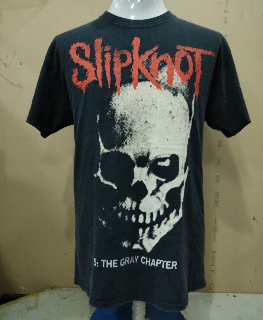 Band Tees Slipknot grey chapter T-shirt Size US L / EU 52-54 / 3 - 1 Thumbnail