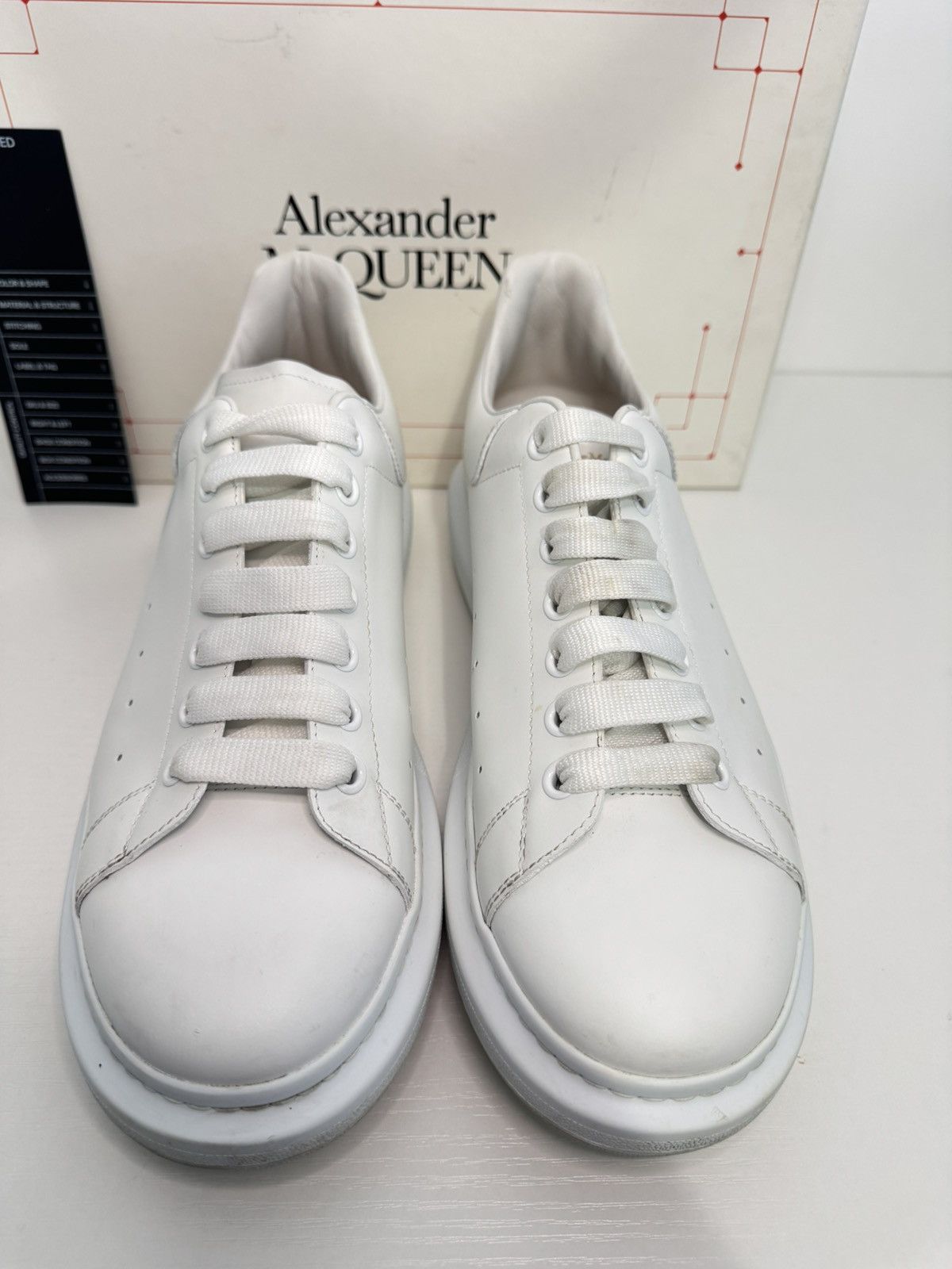 Alexander McQueen McQueen Oversized Sneakers White 12.5 US Size US 12.5 / EU 45-46 - 2 Thumbnail