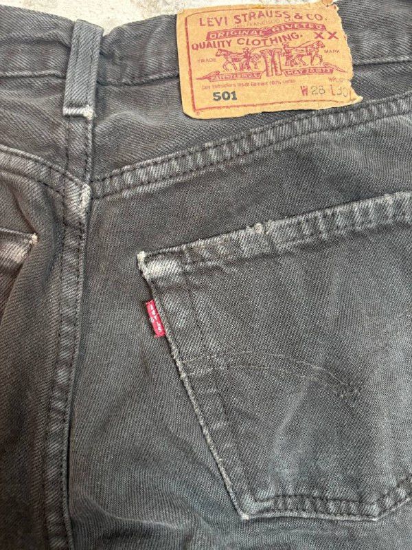 Levi's Vintage Clothing Vintage Levi’s 501 Grey Denim 1998 Made in Hungary W28 L30 Size US 28 / EU 44 - 8 Thumbnail