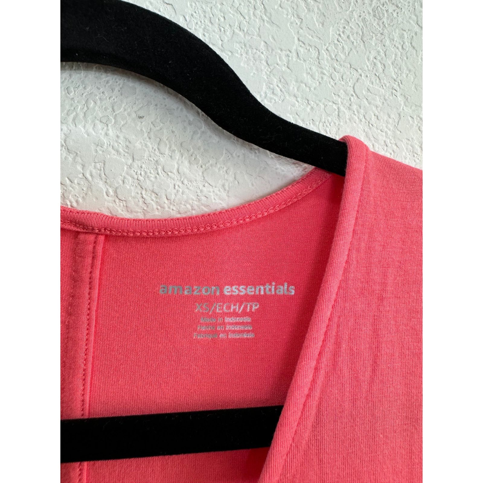 Other NWT Amazon Women's Pink Faux Wrap T-Shirt Dress XS Size XS / US 0-2 / IT 36-38 - 5 Thumbnail
