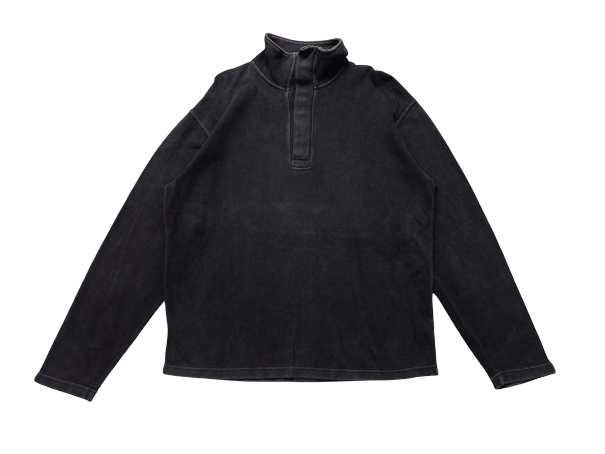 J.W. Brine James w.Brine Plain Black Sweatshirt Size US M / EU 48-50 / 2 - 1 Thumbnail