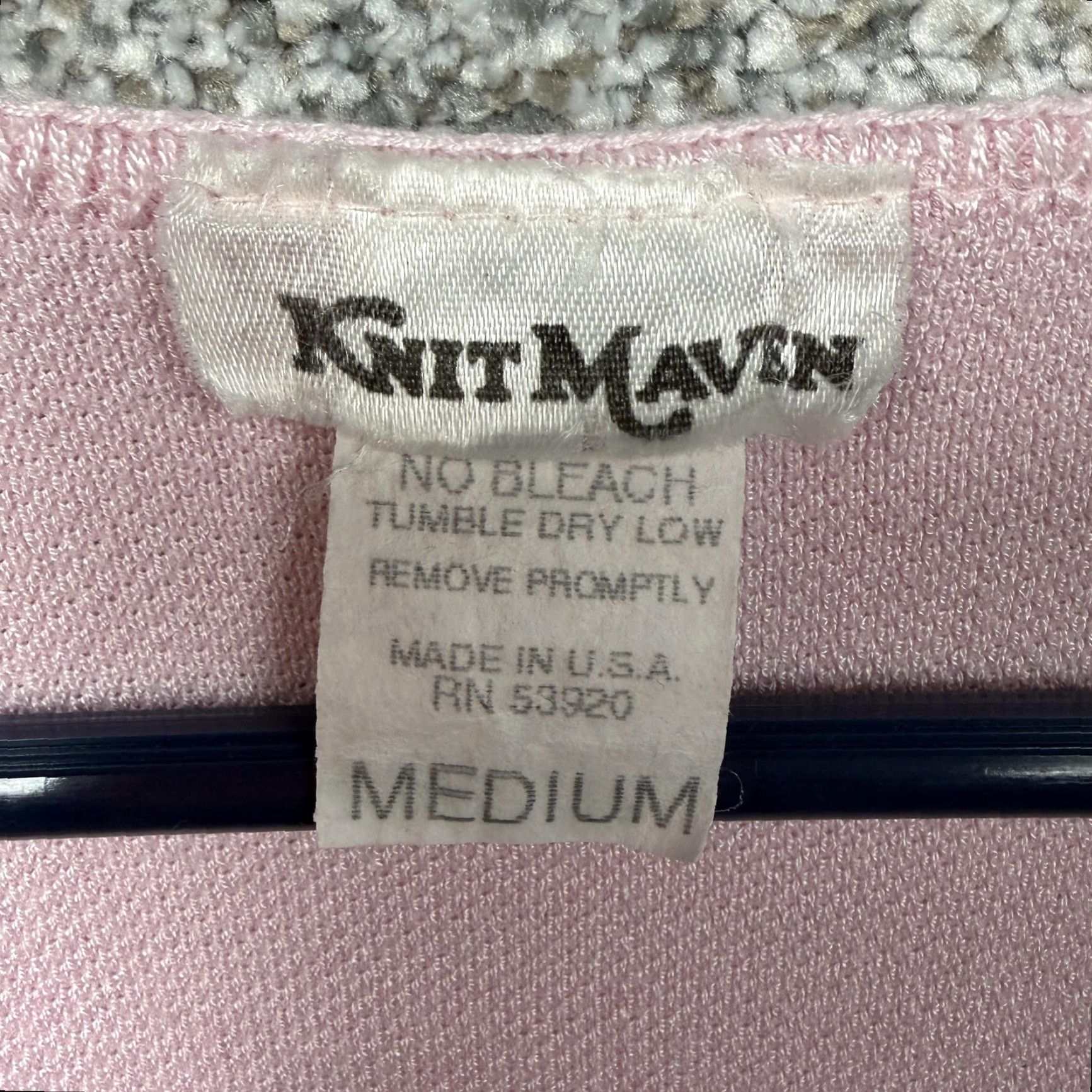 Vintage VINTAGE Knit Maven Sweater L Pink Ombre Feminine Coquette Fairy Indie Barbie Y2K Size L / US 10 / IT 46 - 5 Thumbnail