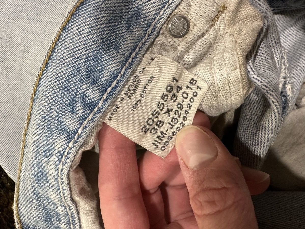 Lee Vintage Lee Painter Blue Denim Thrashed / Distressed Jeans Size US 36 / EU 52 - 15 Thumbnail