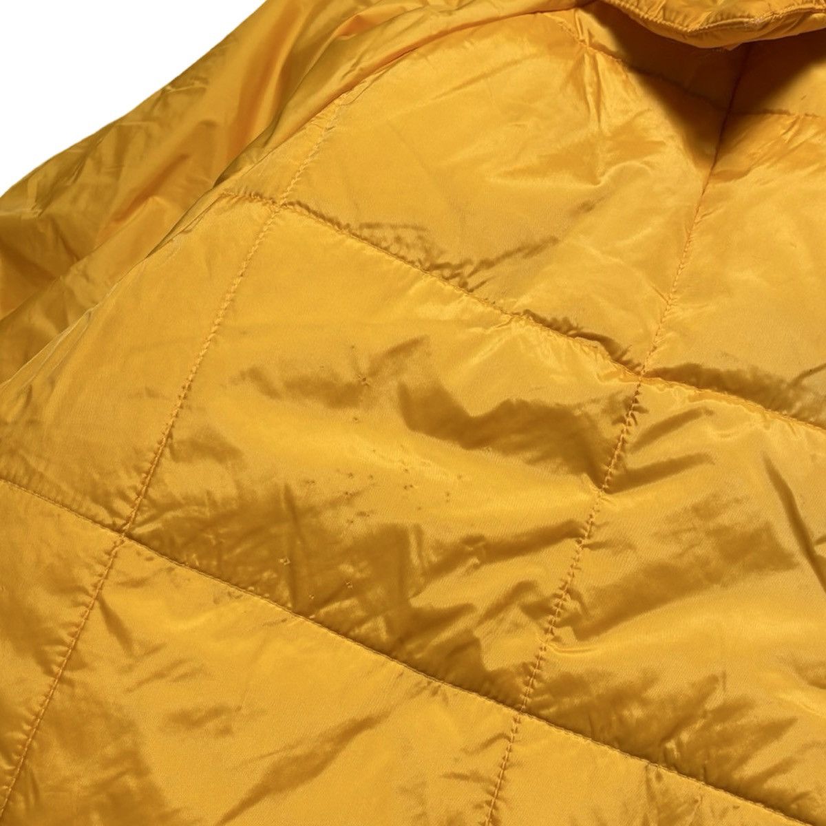 Other Vintage Y2K Yellow Down Puffer Jacket Faux Fur Hood Parka 3X Size US XXL / EU 58 / 5 - 2 Thumbnail