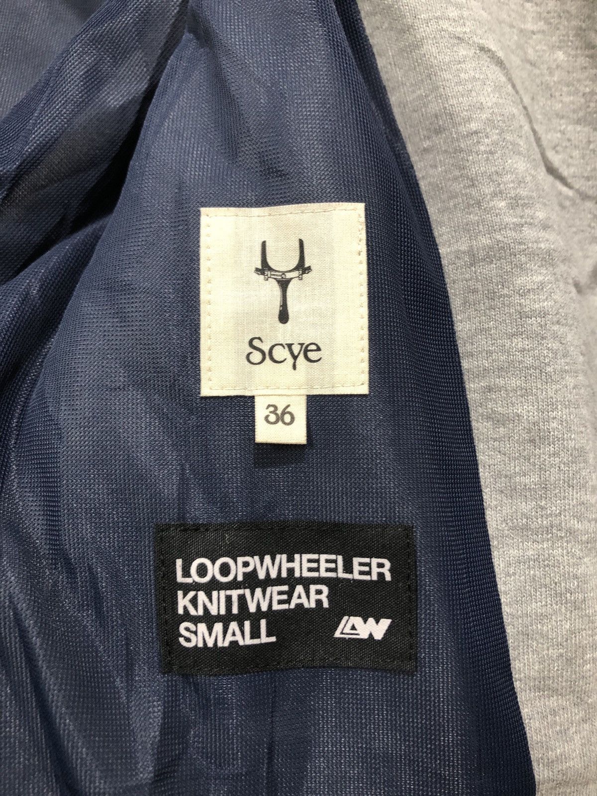 Japanese Brand × Loopwheeler × SCYE SYCE x Loopwheeler Sweat Riders Jacket Size US M / EU 48-50 / 2 - 4 Thumbnail