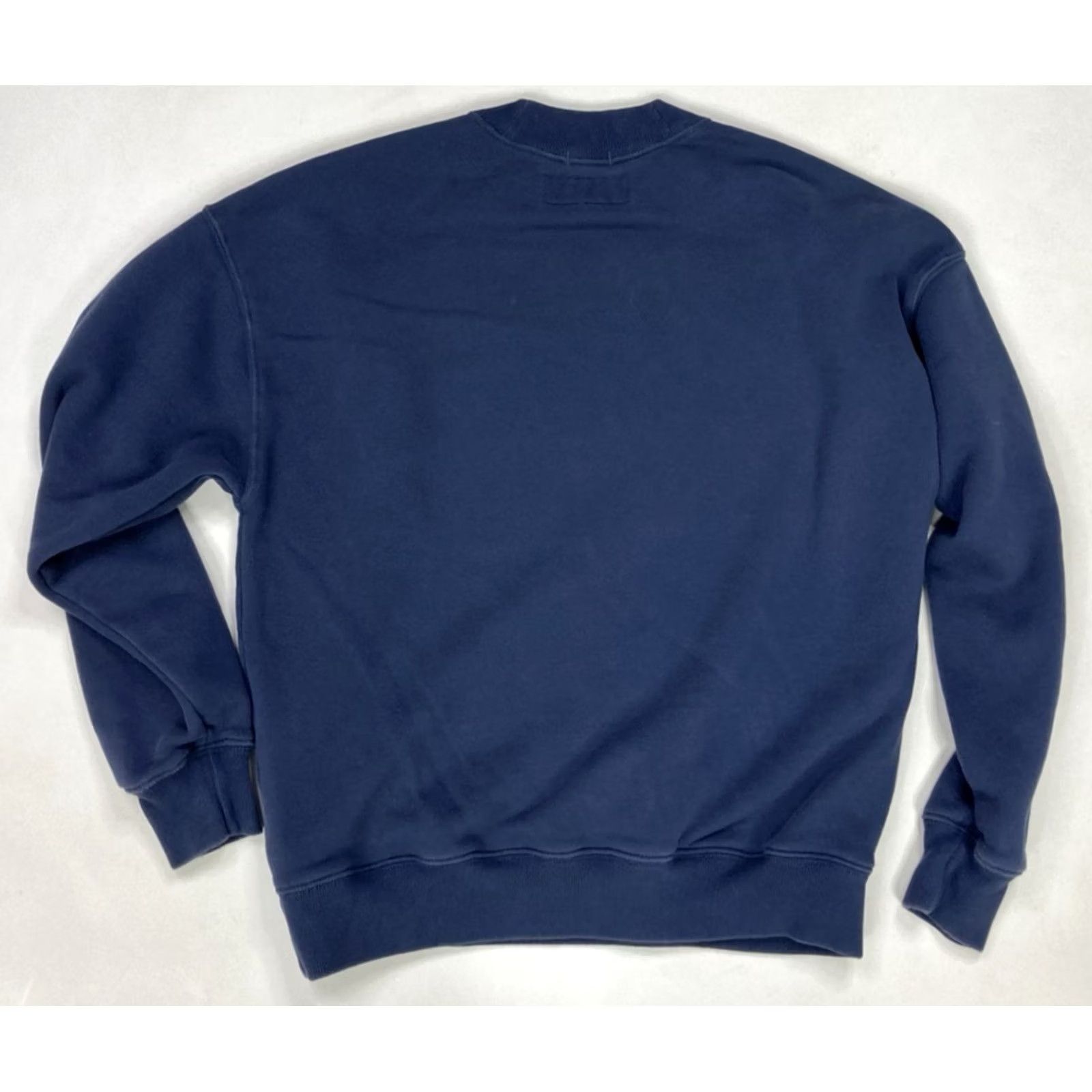 Abercrombie & Fitch Abercrombie & Fitch Sweatshirt Women XS City Graphic Logo Pullover Crew Neck Fleece Oversized Blue Size XS / US 0-2 / IT 36-38 - 3 Thumbnail