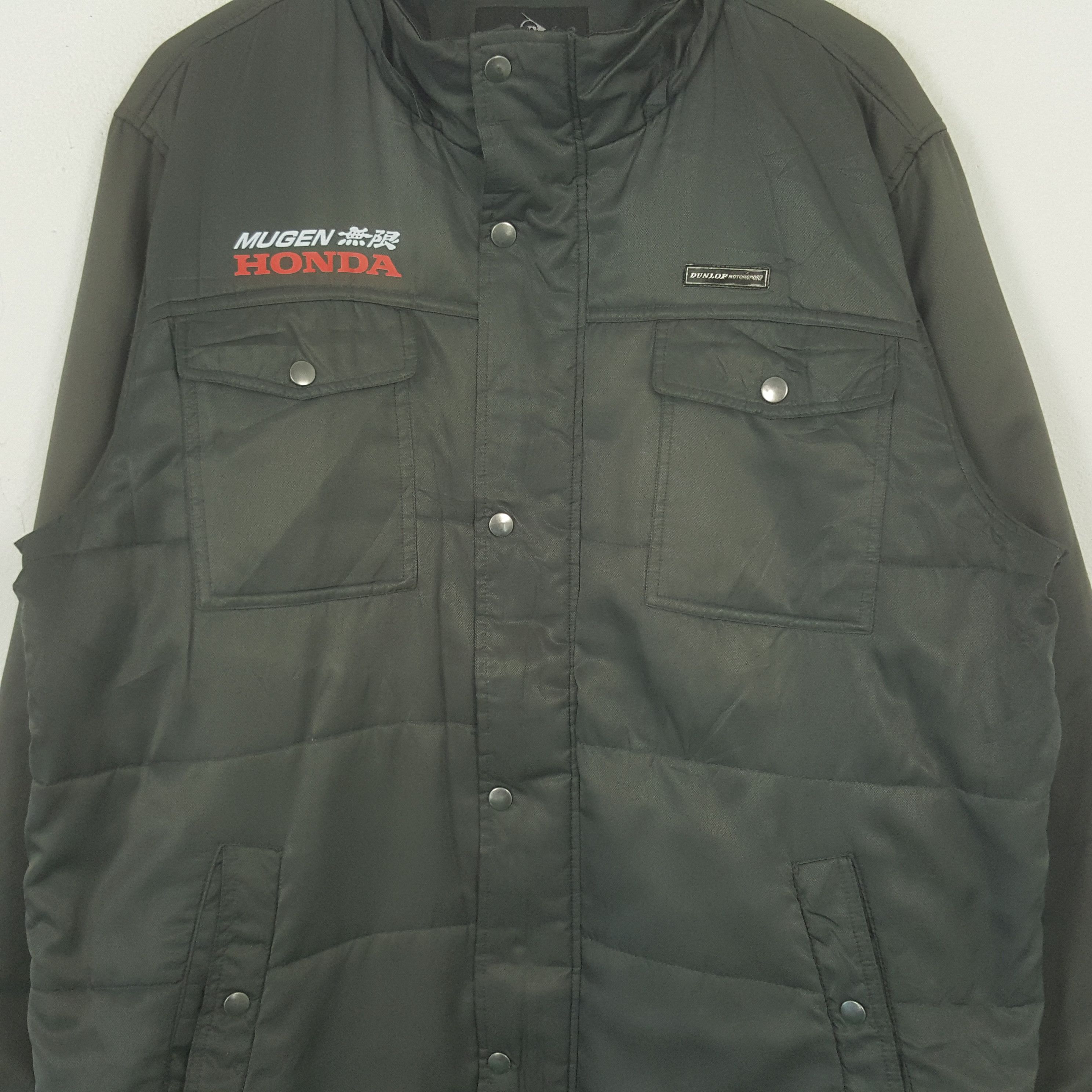 Honda Vintage Mugen Honda Dunlop Japanese Racing Jacket C300N27 Size US XL / EU 56 / 4 - 4 Thumbnail