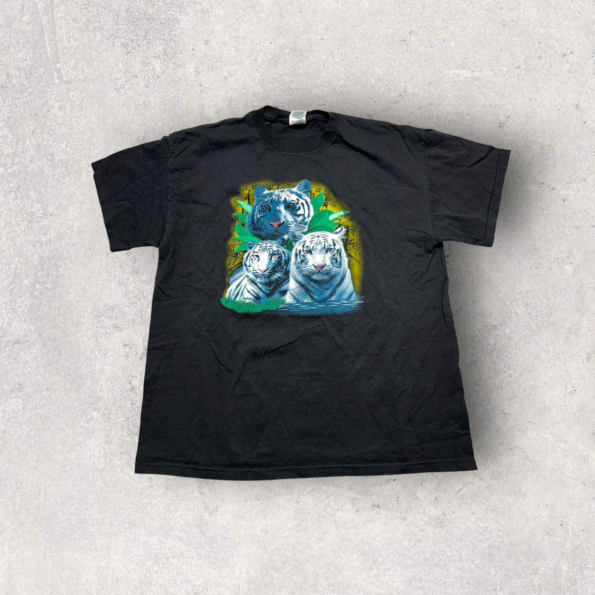 Delta × Vintage Vintage White Tigers tee Size US L / EU 52-54 / 3 - 1 Thumbnail