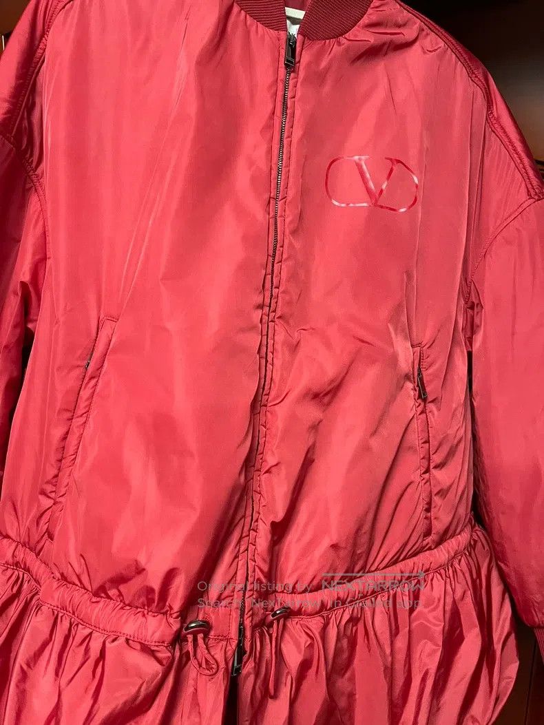 Valentino Valentino Baseball uniform collar waist cotton jacket Size M / US 6-8 / IT 42-44 - 3 Thumbnail