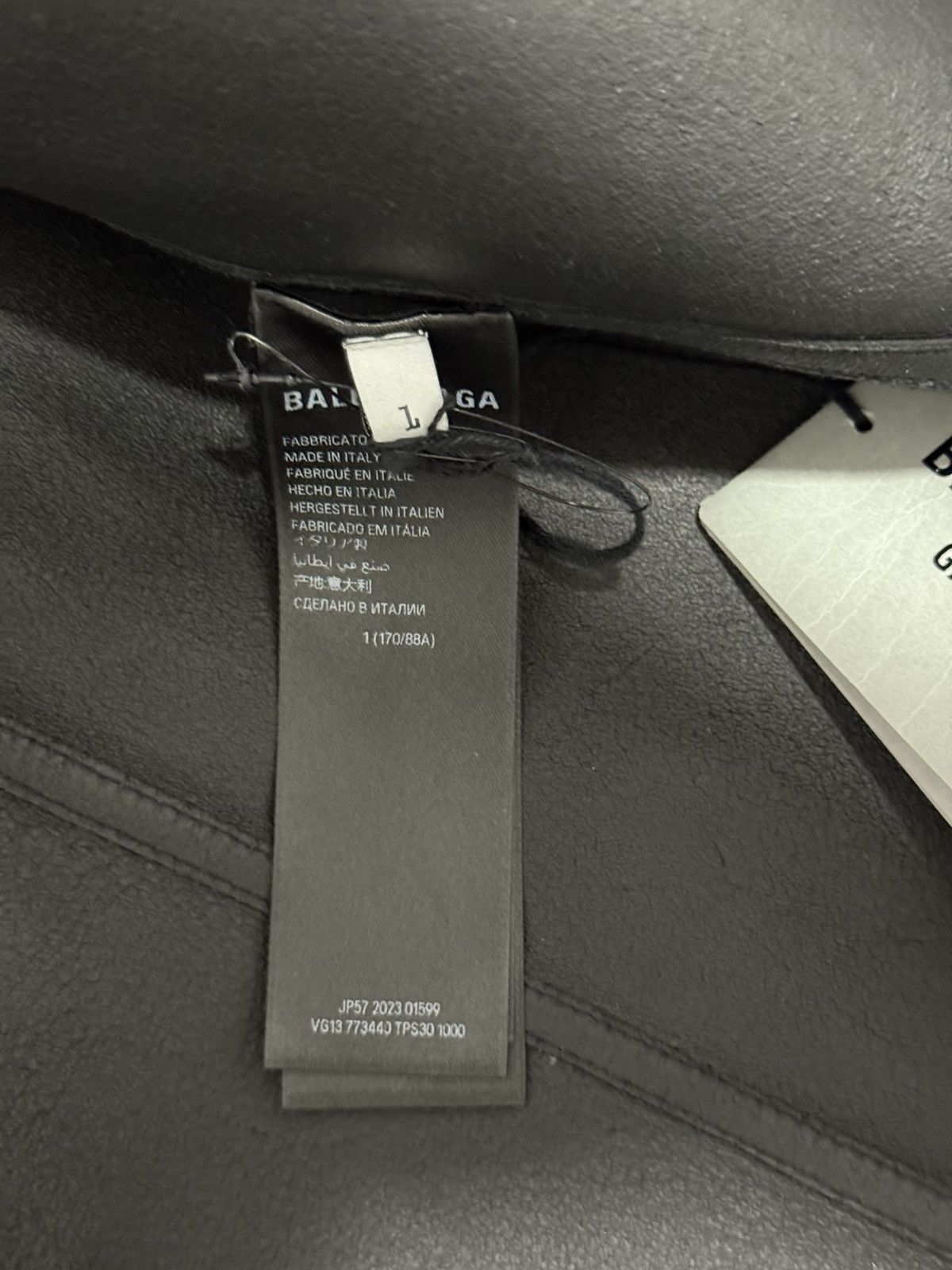 Balenciaga Balenciaga Garde-Robe leather shirt jacket size 1 Size US M / EU 48-50 / 2 - 11 Thumbnail